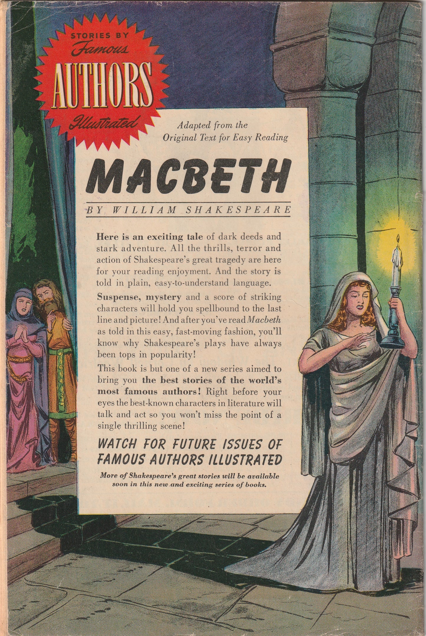 Stories by Famous Authors Illustrated #6 (1950) - Macbeth
