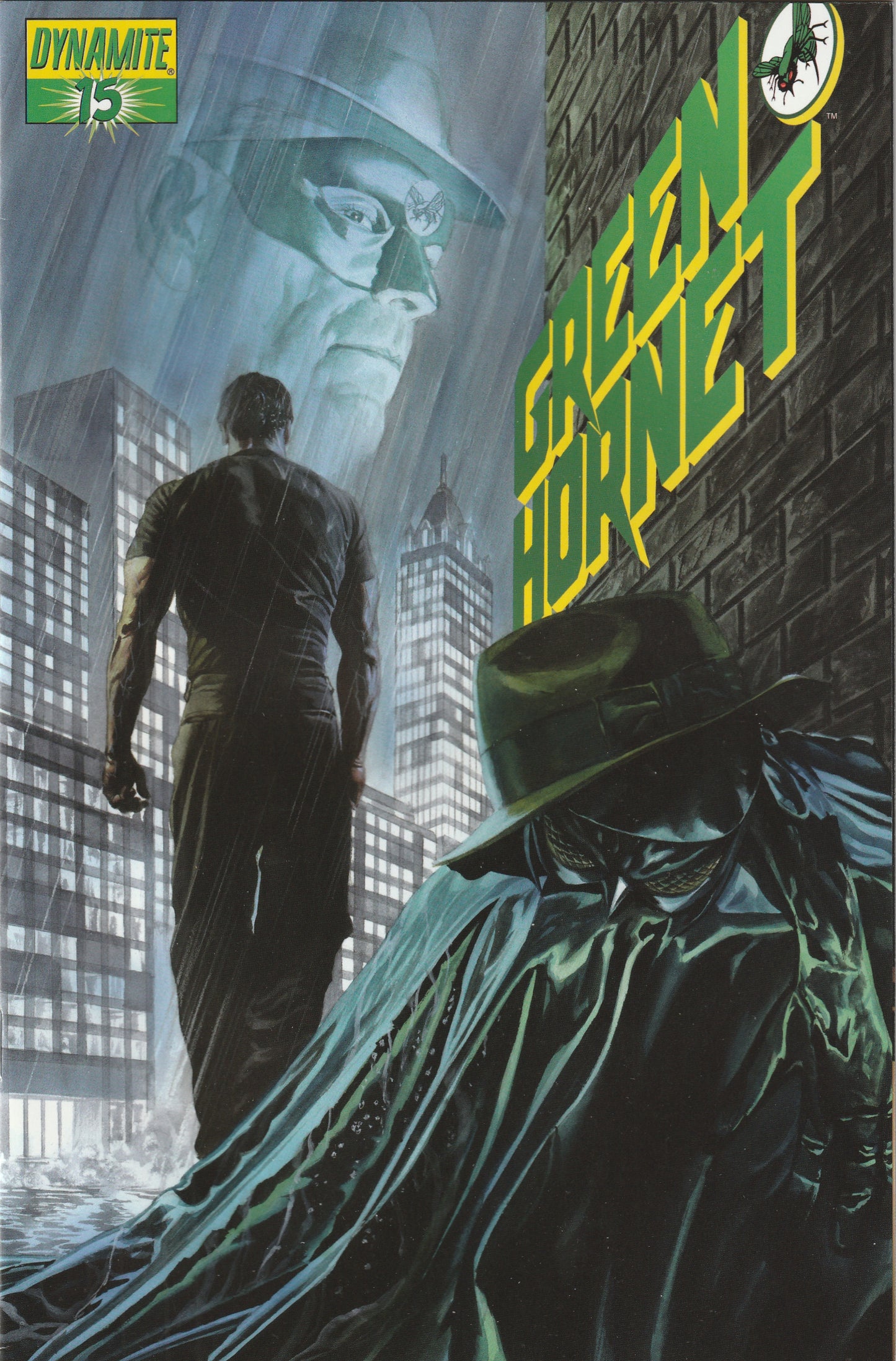 Green Hornet #15 (2011) - Cover by Alex Ross