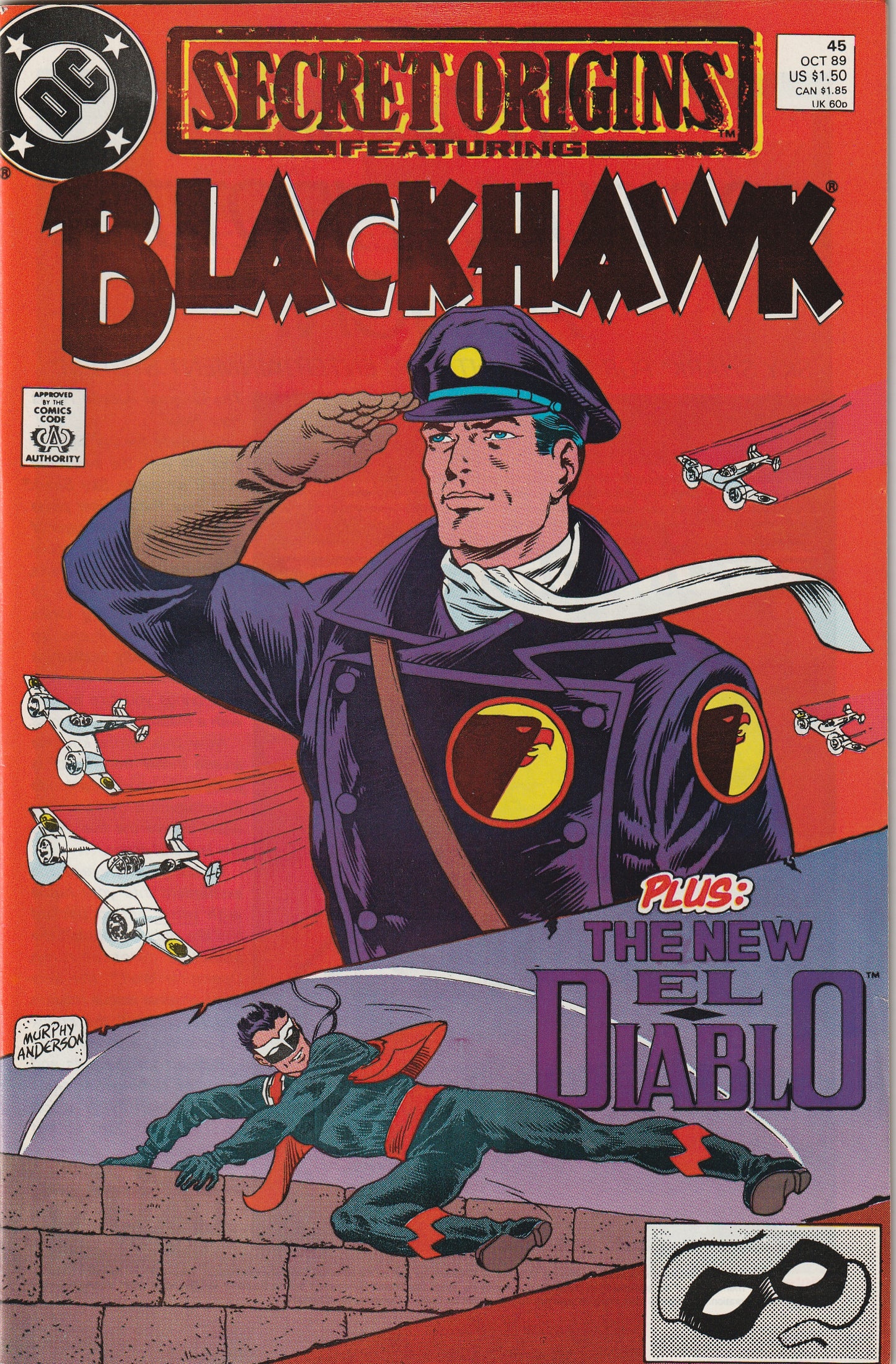 Secret Origins #45 (1989) - Blackhawk