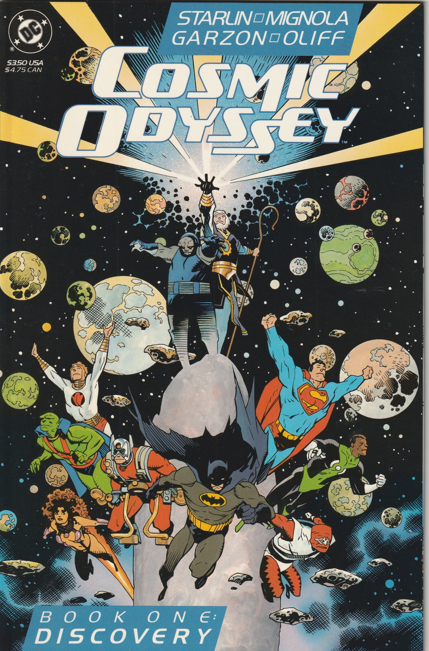 Cosmic Odyssey (1988-1989) - Complete 4 issue mini-series