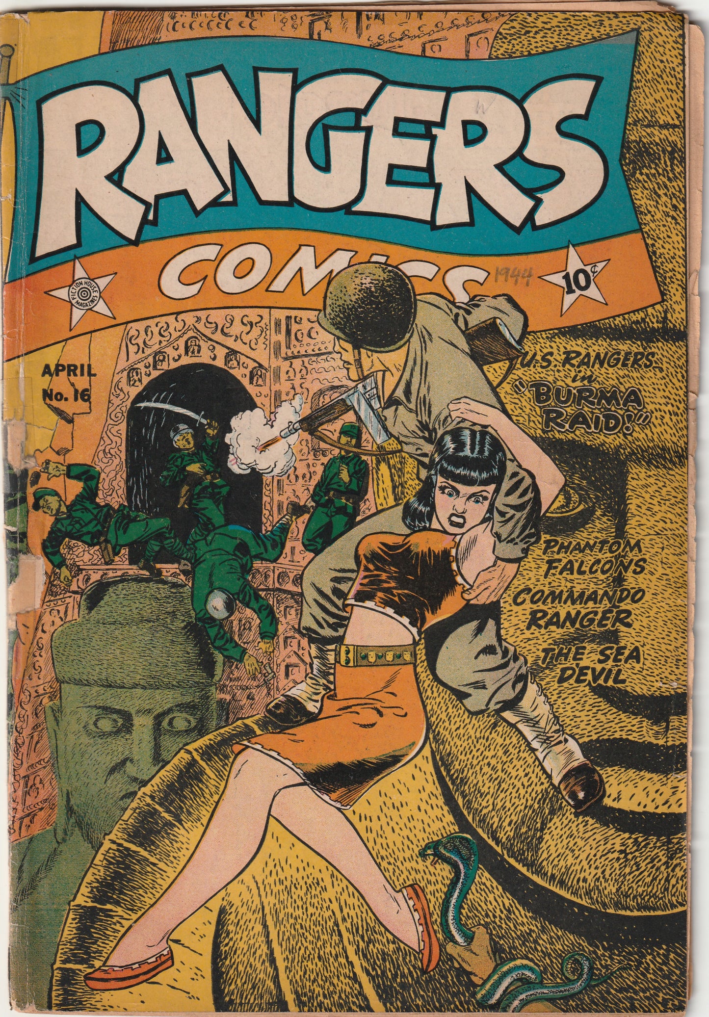 Rangers Comics #16 (1944)