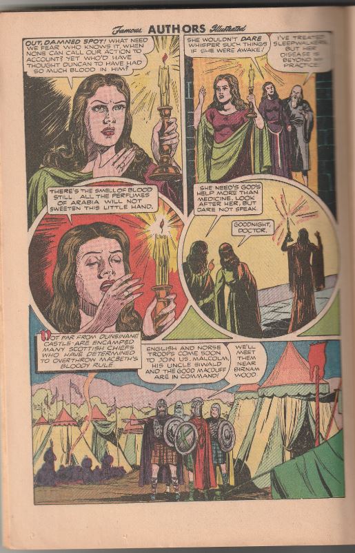 Stories by Famous Authors Illustrated #6 (1950) - Macbeth