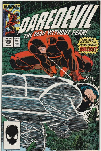 Daredevil #250 (1988) - 1st Appearance of Bullet
