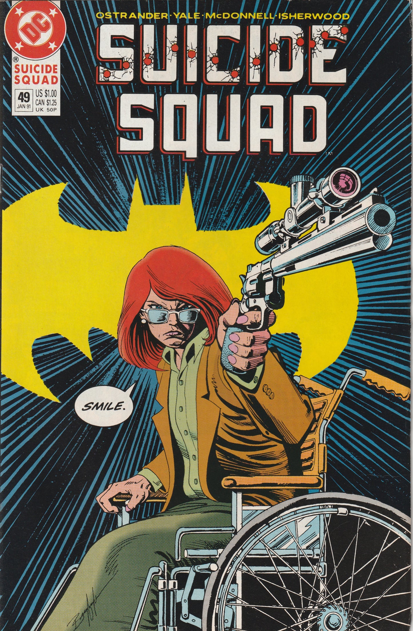 Suicide Squad #49 (1991) - Origin of Oracle