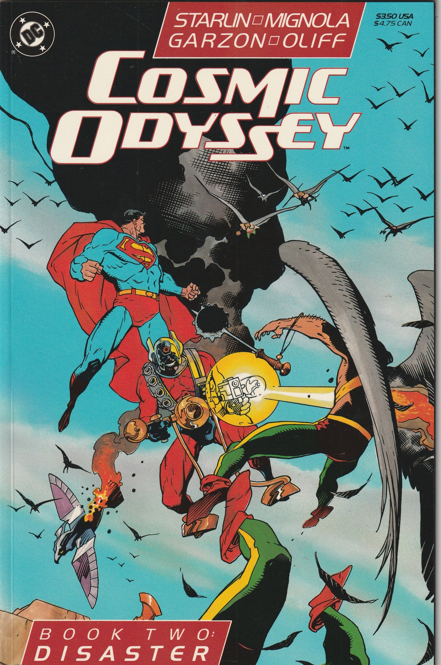 Cosmic Odyssey (1988-1989) - Complete 4 issue mini-series