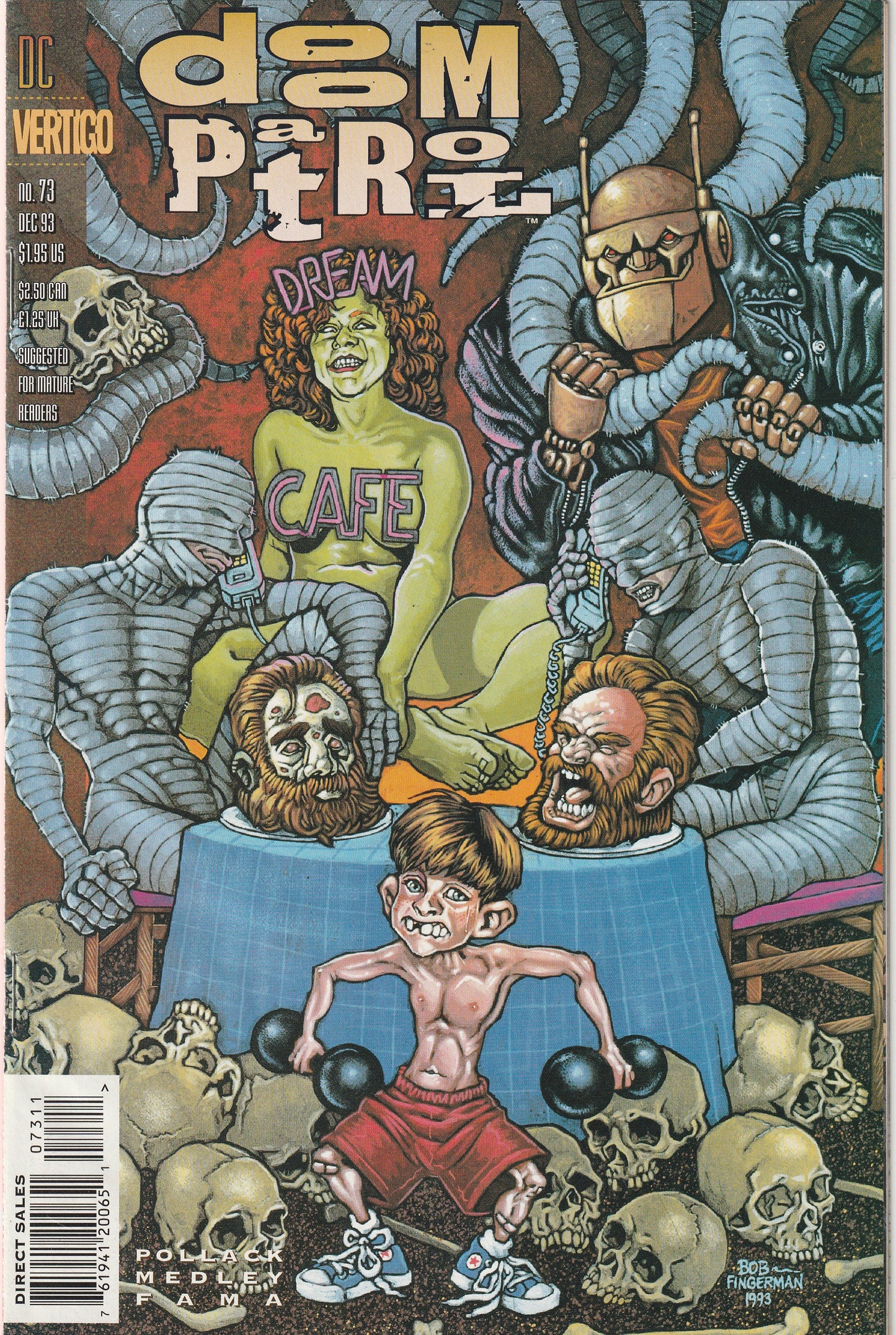 Doom Patrol #73 (1993) - Bob Fingerman cover