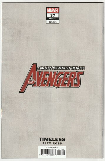 Avengers #37 (LGY #737) (2020) - Alex Ross Black Panther Timeless Virgin Variant Cover