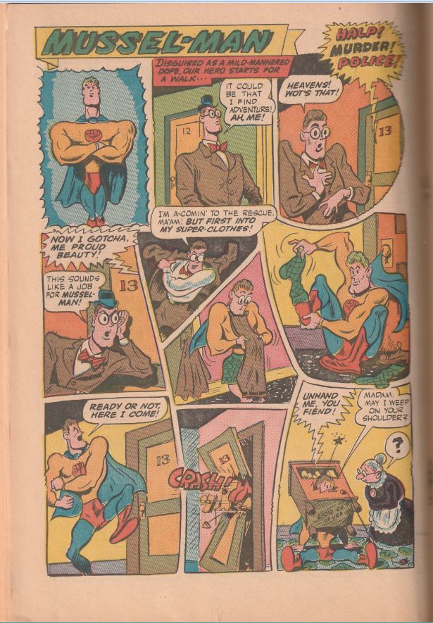 Cannonball Comics #2 (1945) - Devil cover