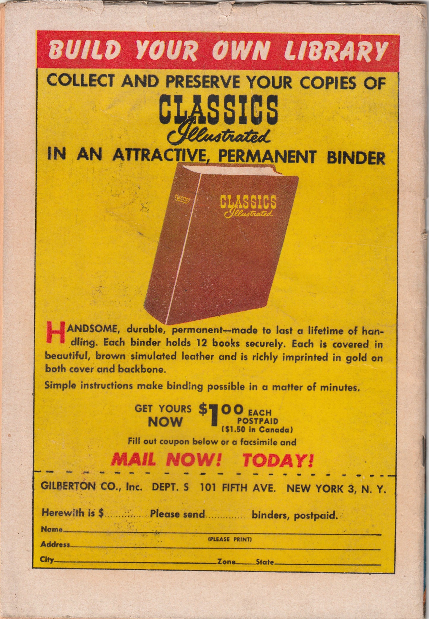 Classics Illustrated #31 - The Black Arrow