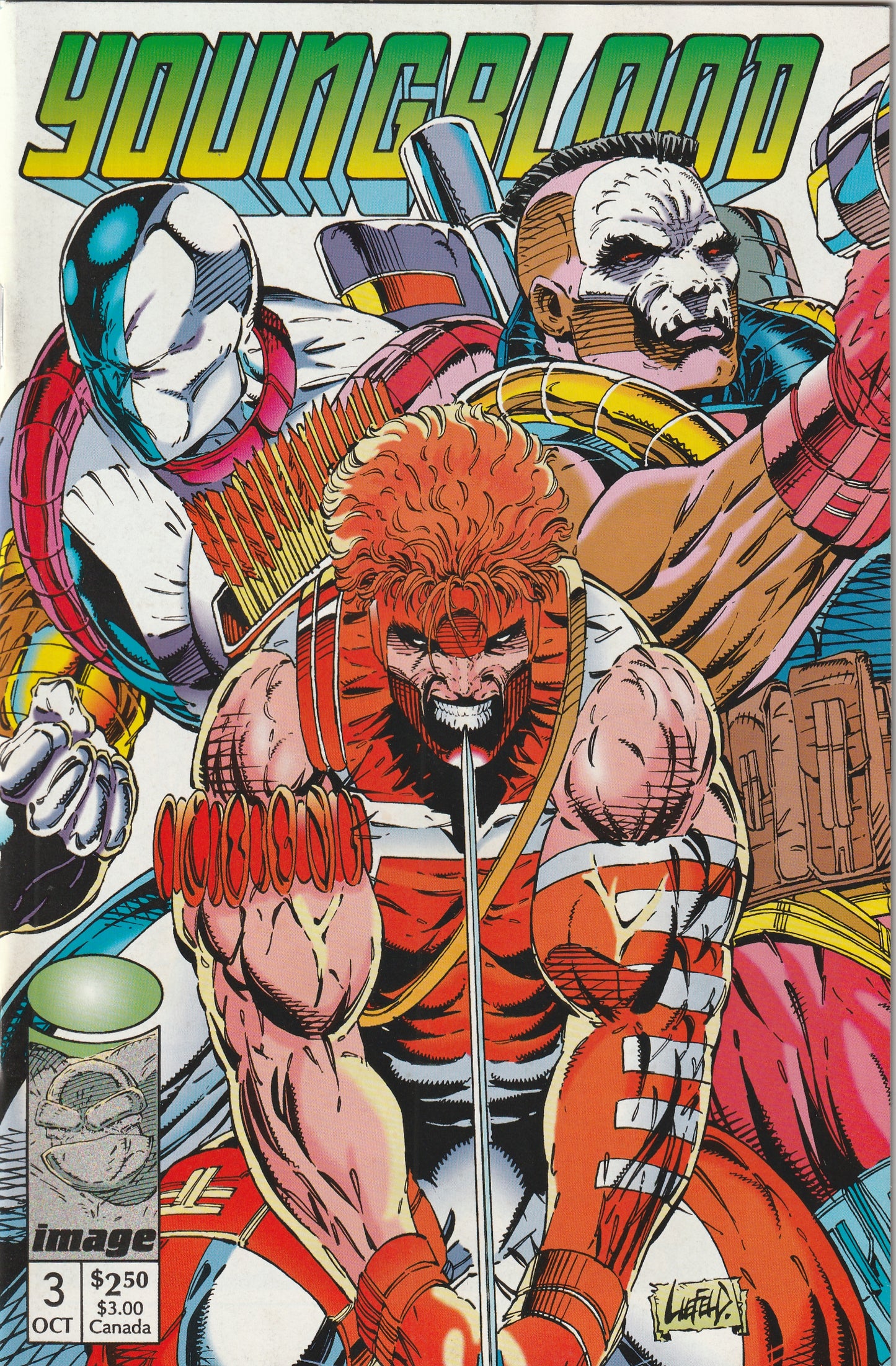 Youngblood #3 (1992) - 1st appearance of Supreme