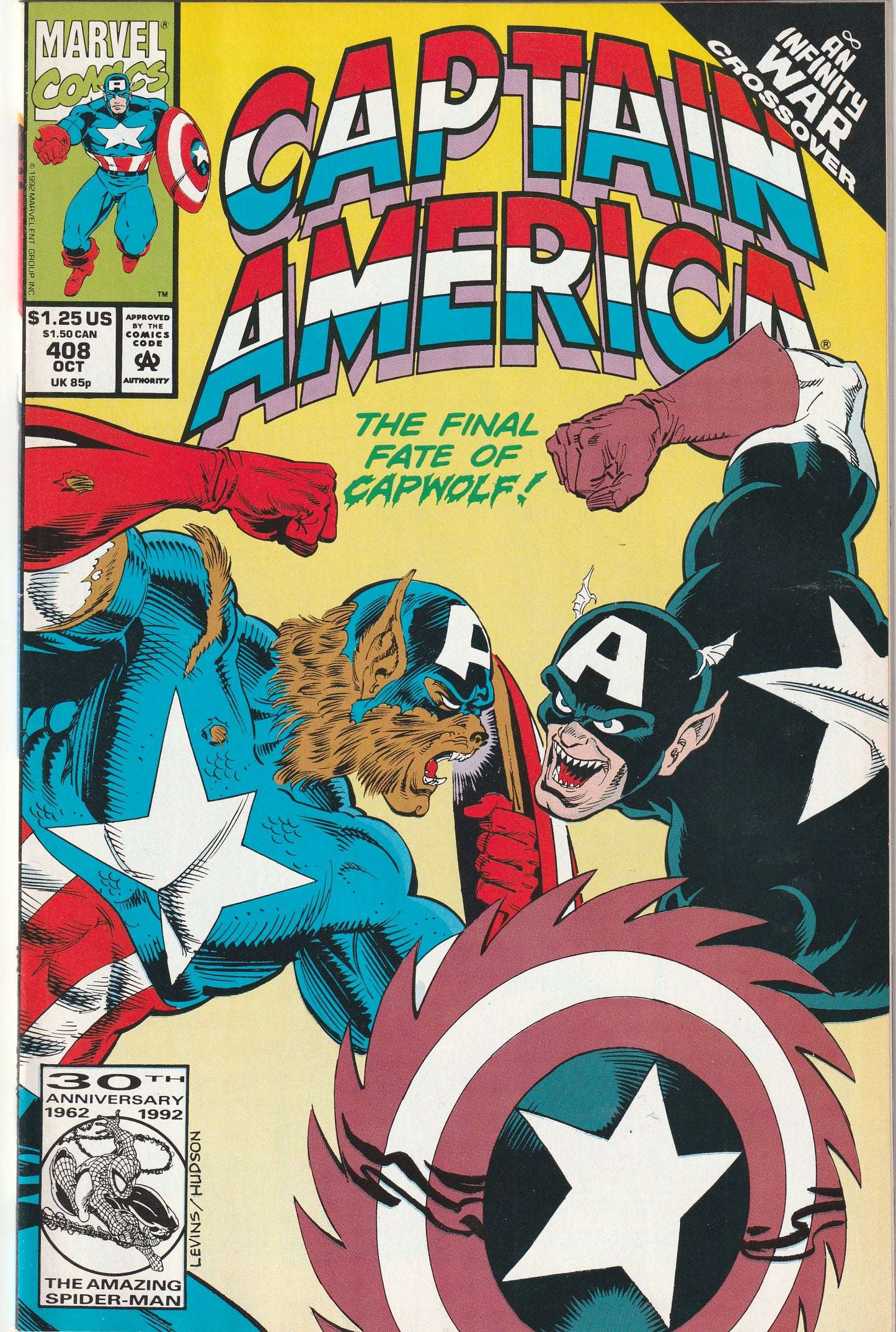 Captain America #408 (1992)