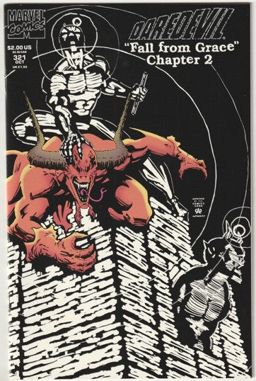 Daredevil #321 (1993) - Glow-in-the-dark Edition - Fall from Grace Part 2