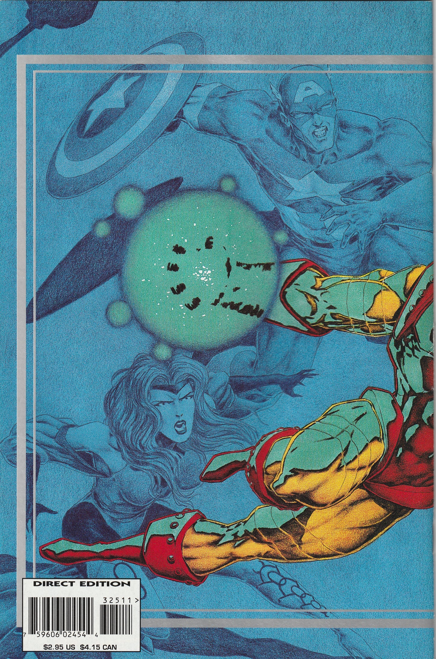 Iron Man #325 (1996) - Double sized issue, wrap cover