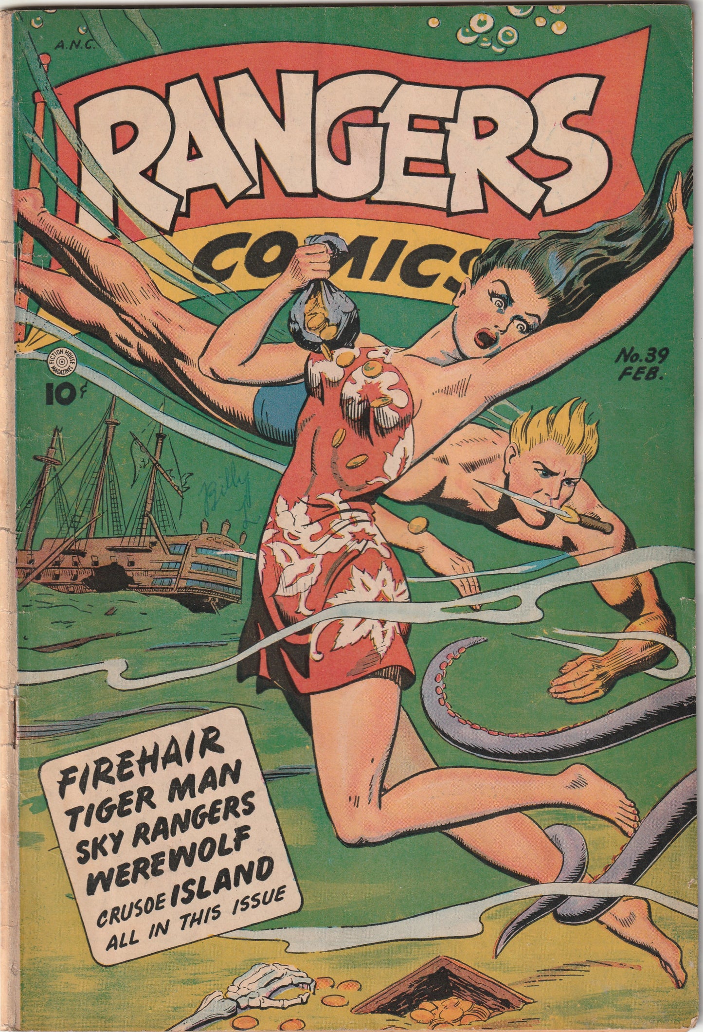 Rangers Comics #39 (1948)