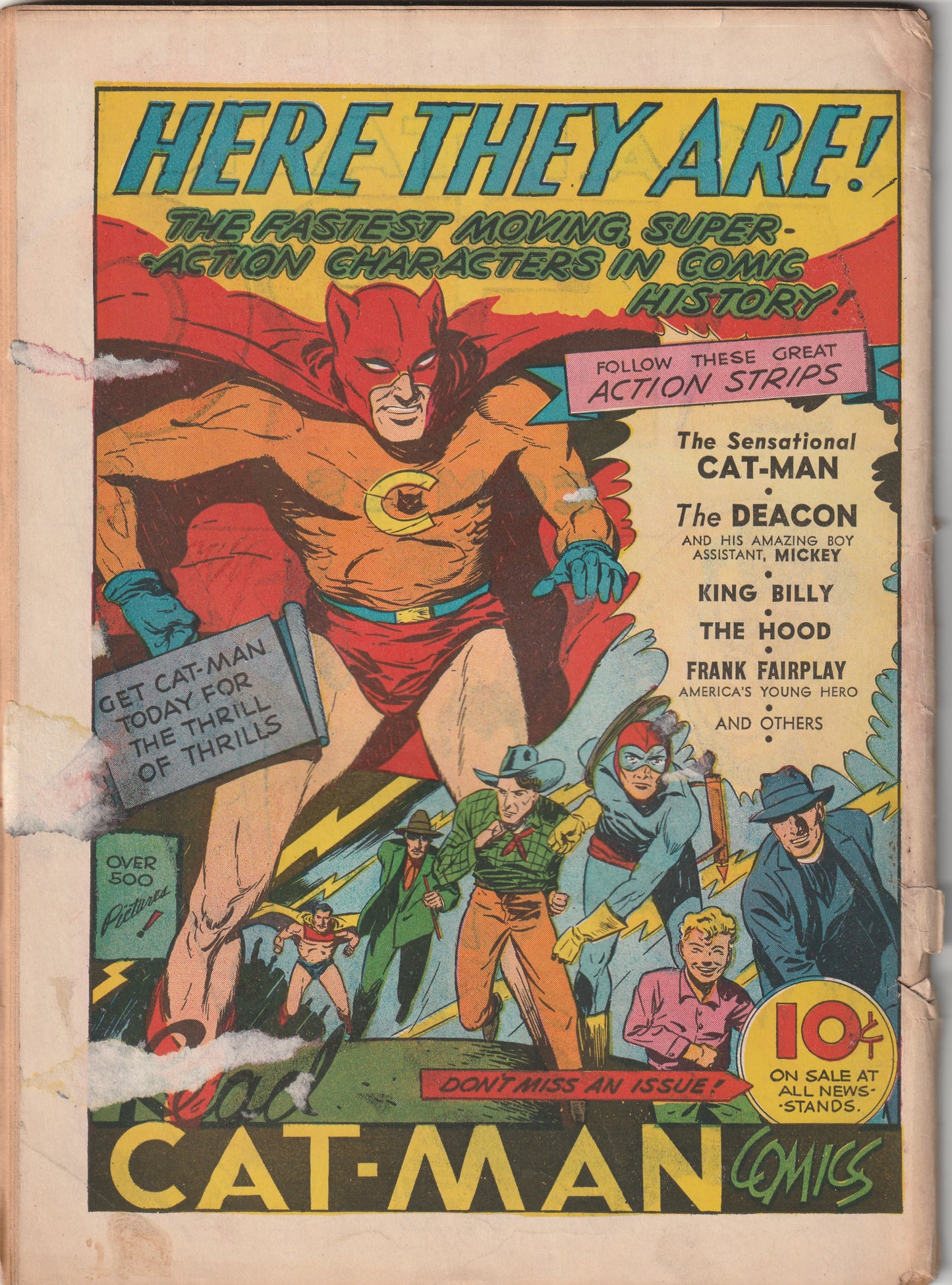 Captain Aero #5 (Vol 1 #11, 1942) - Joe Kubert art