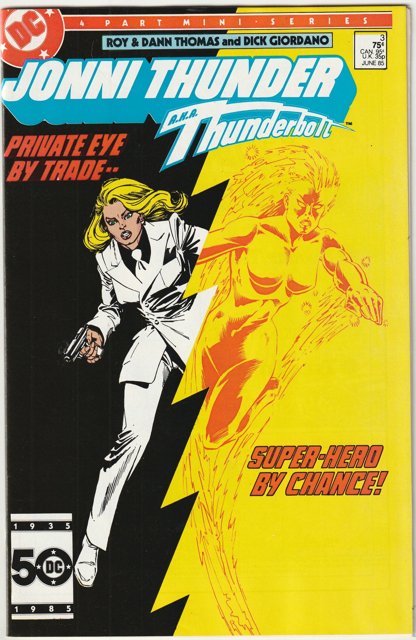 Jonni Thunder (1985) - Complete 4 issue mini-series