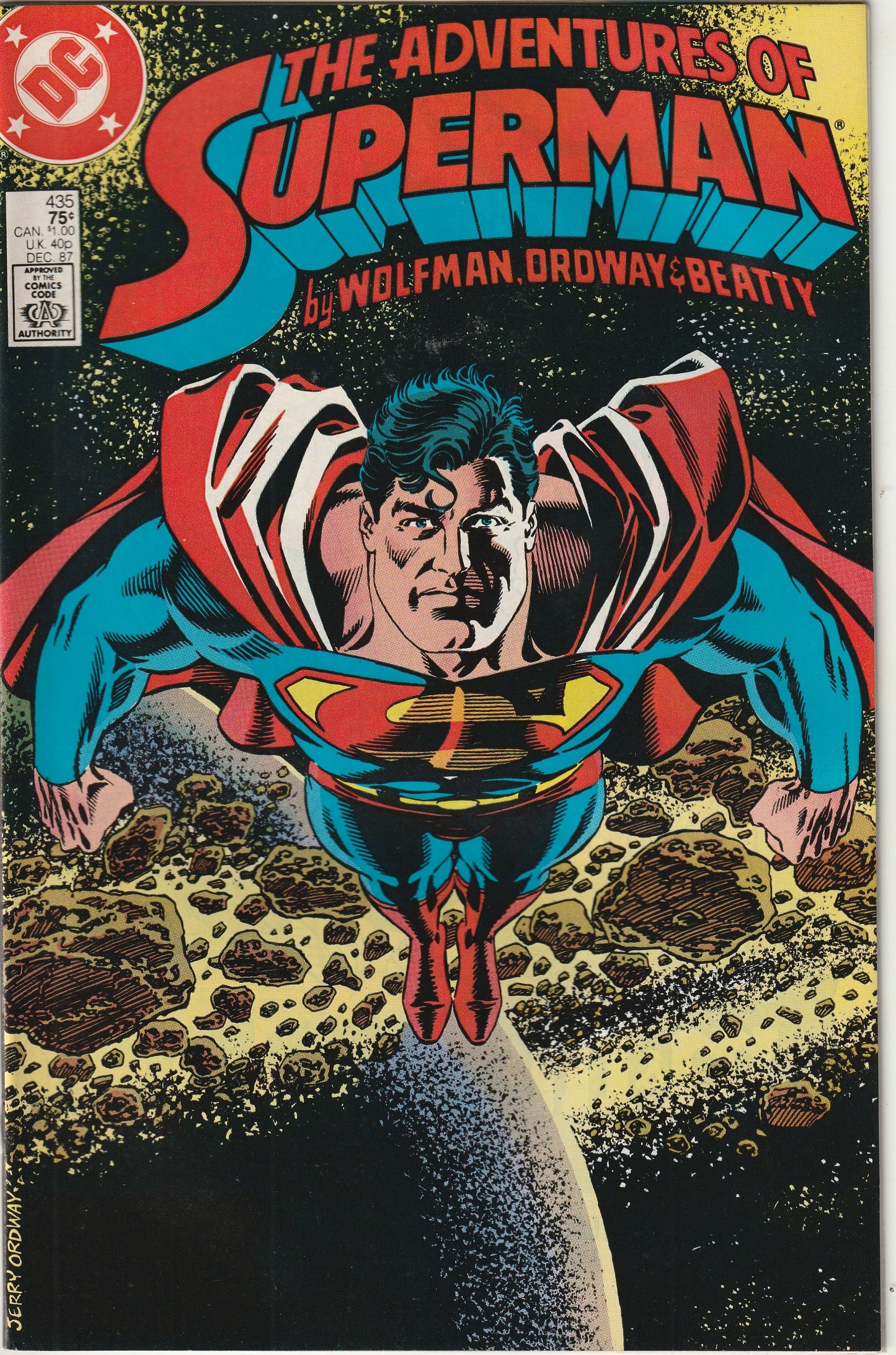 Adventures of Superman #435 (1987)