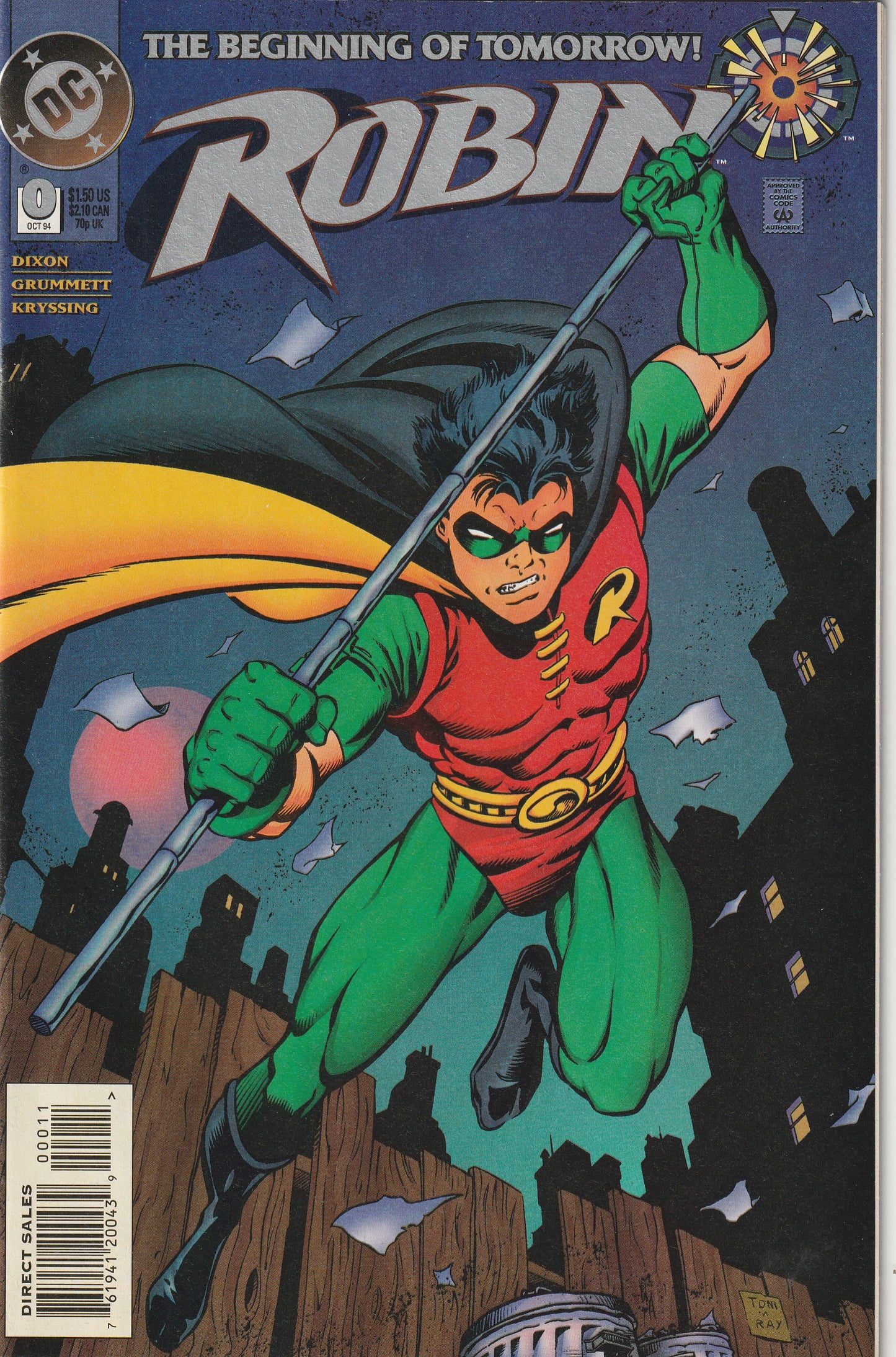 Robin #0 (1994) - Zero Hour
