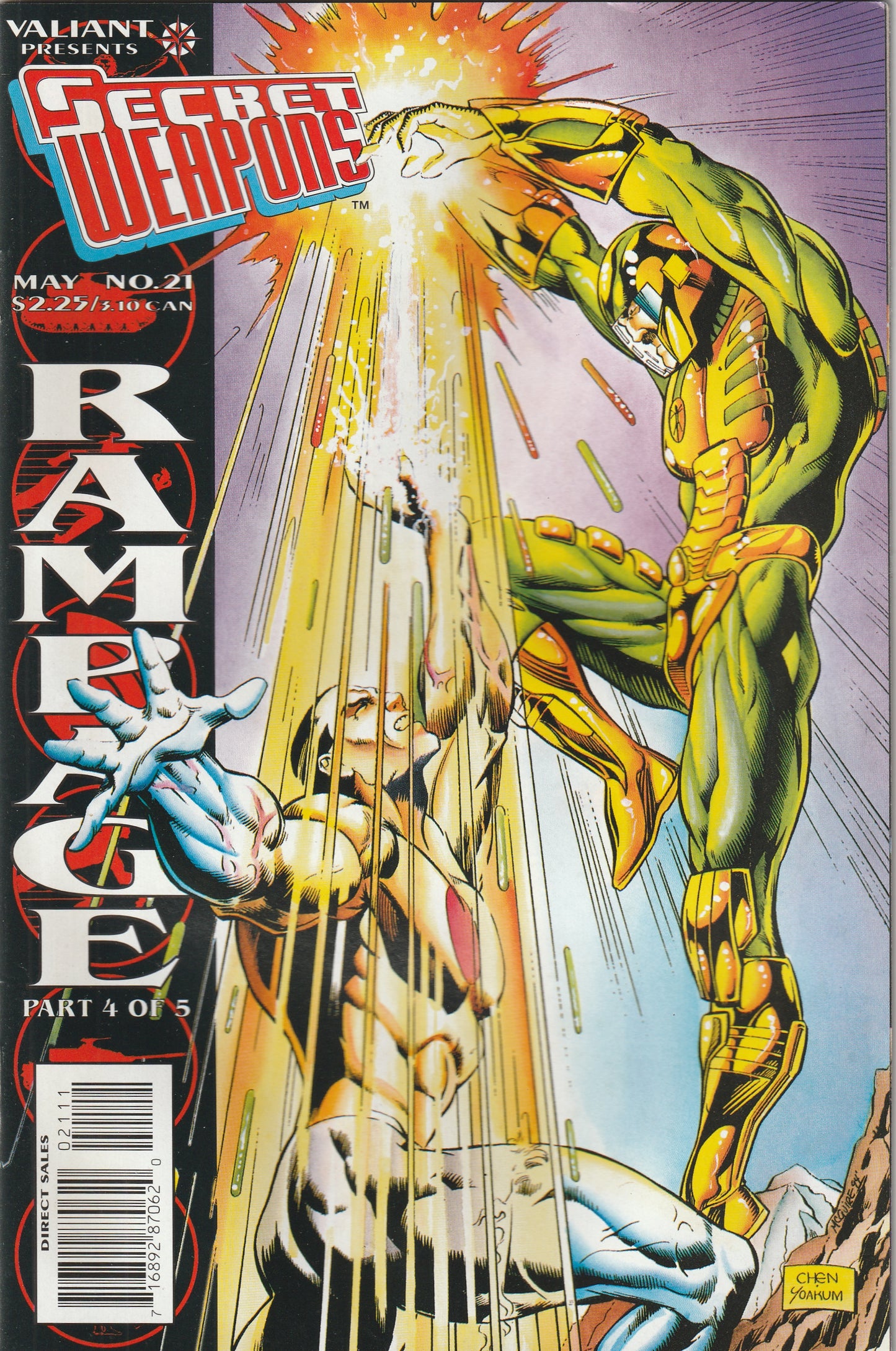 Secret Weapons #21 (1995) - Final issue of series