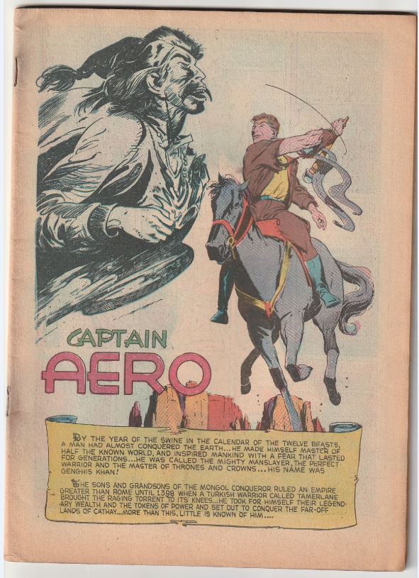 Captain Aero #5 (Vol 1 #11, 1942) - Joe Kubert art