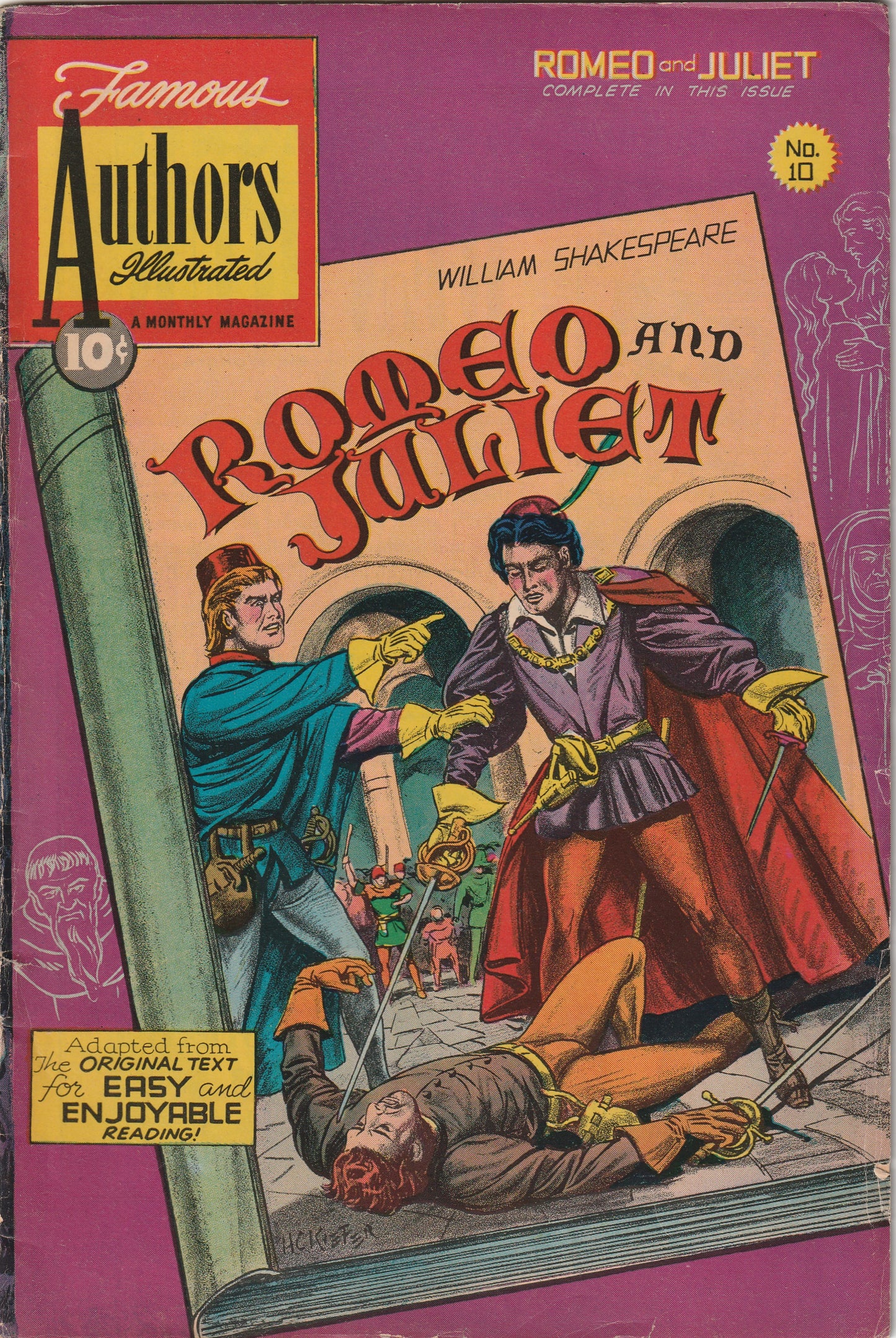 Stories by Famous Authors Illustrated #10 (1950) - Romeo and Juliet