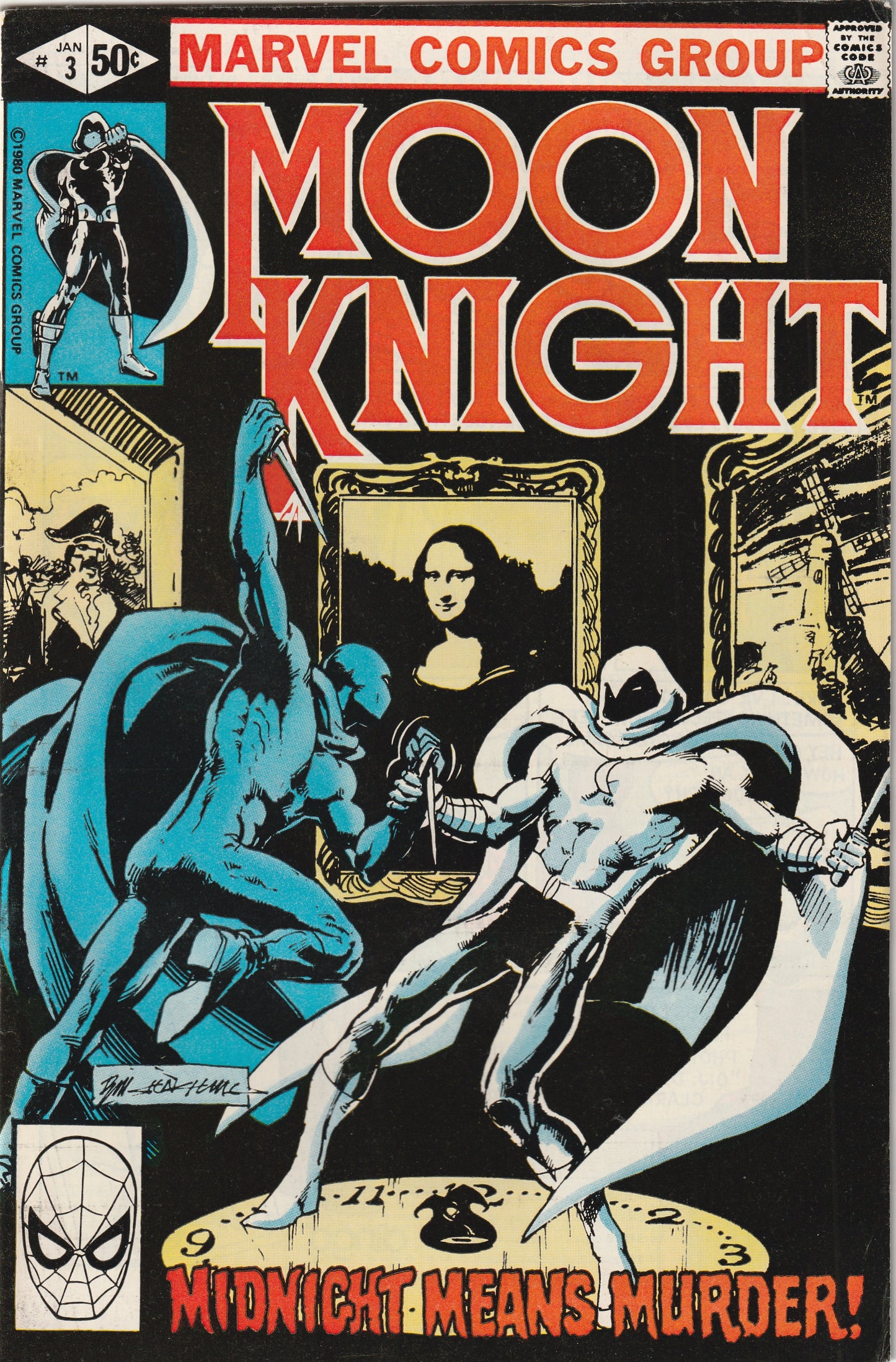Moon Knight #3 (Vol 1, 1981) - 1st Appearance of Midnight Man