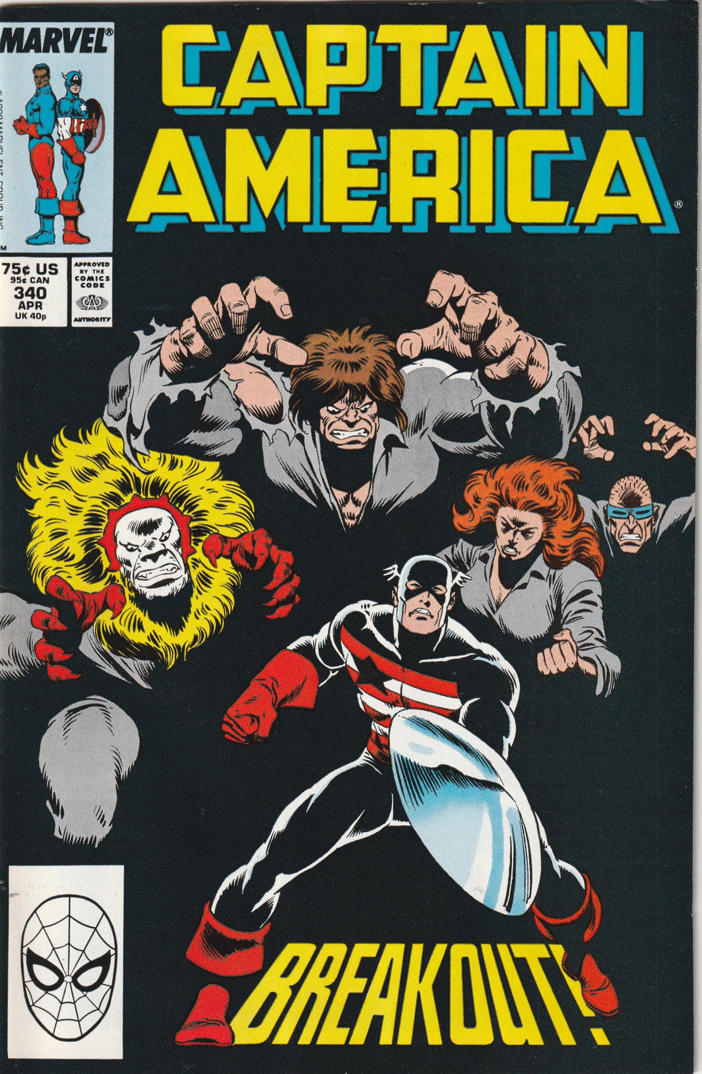 Captain America #340 (1988)