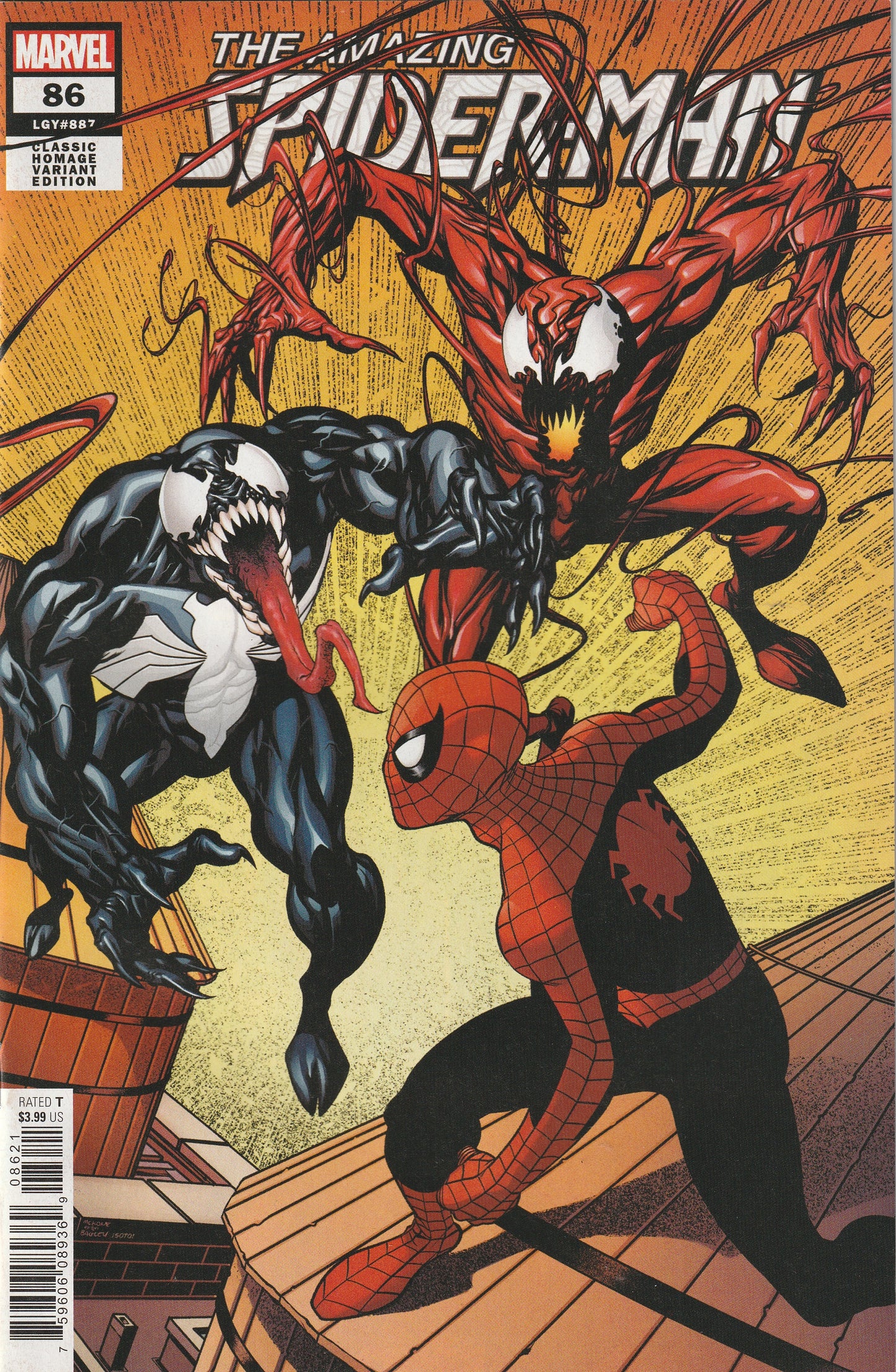 Amazing Spider-Man #86 (2022) - Mike McKone Classic Homage Variant Cover