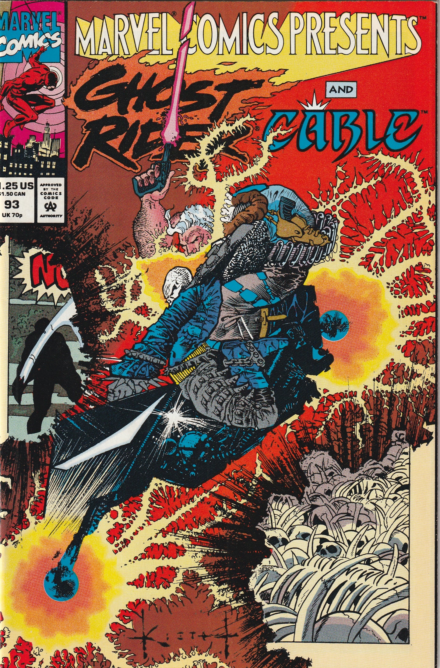 Marvel Comics Presents #93 (1991) - Wolverine - Flip Cover Issue