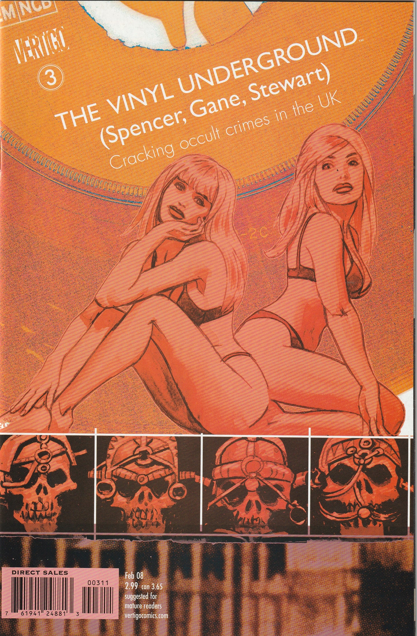 The Vinyl Underground (2007-2008) - 12 issue mini-series