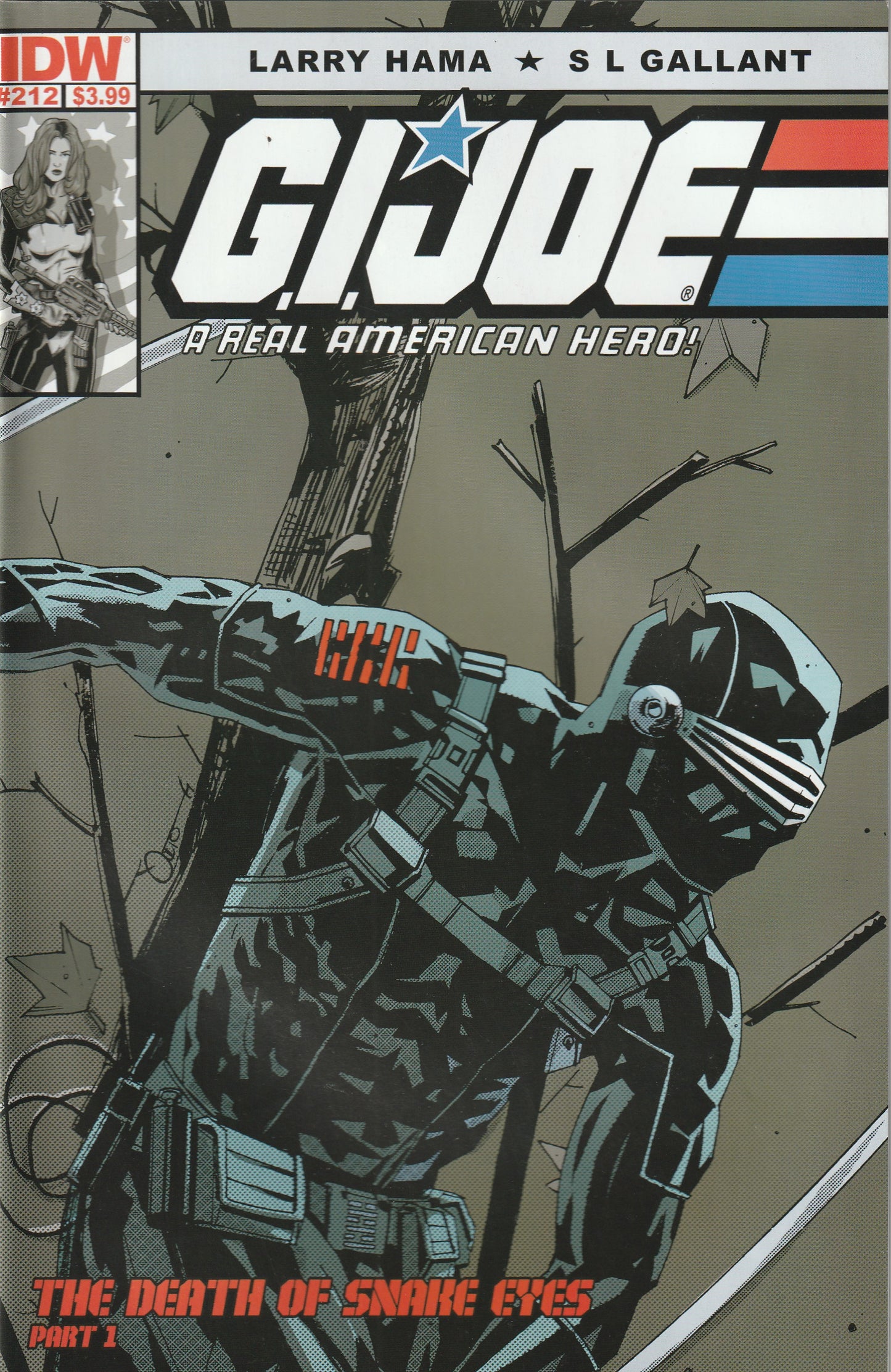 G.I. Joe: A Real American Hero #212 (2015) - 2nd Printing Antonio Fuso cover