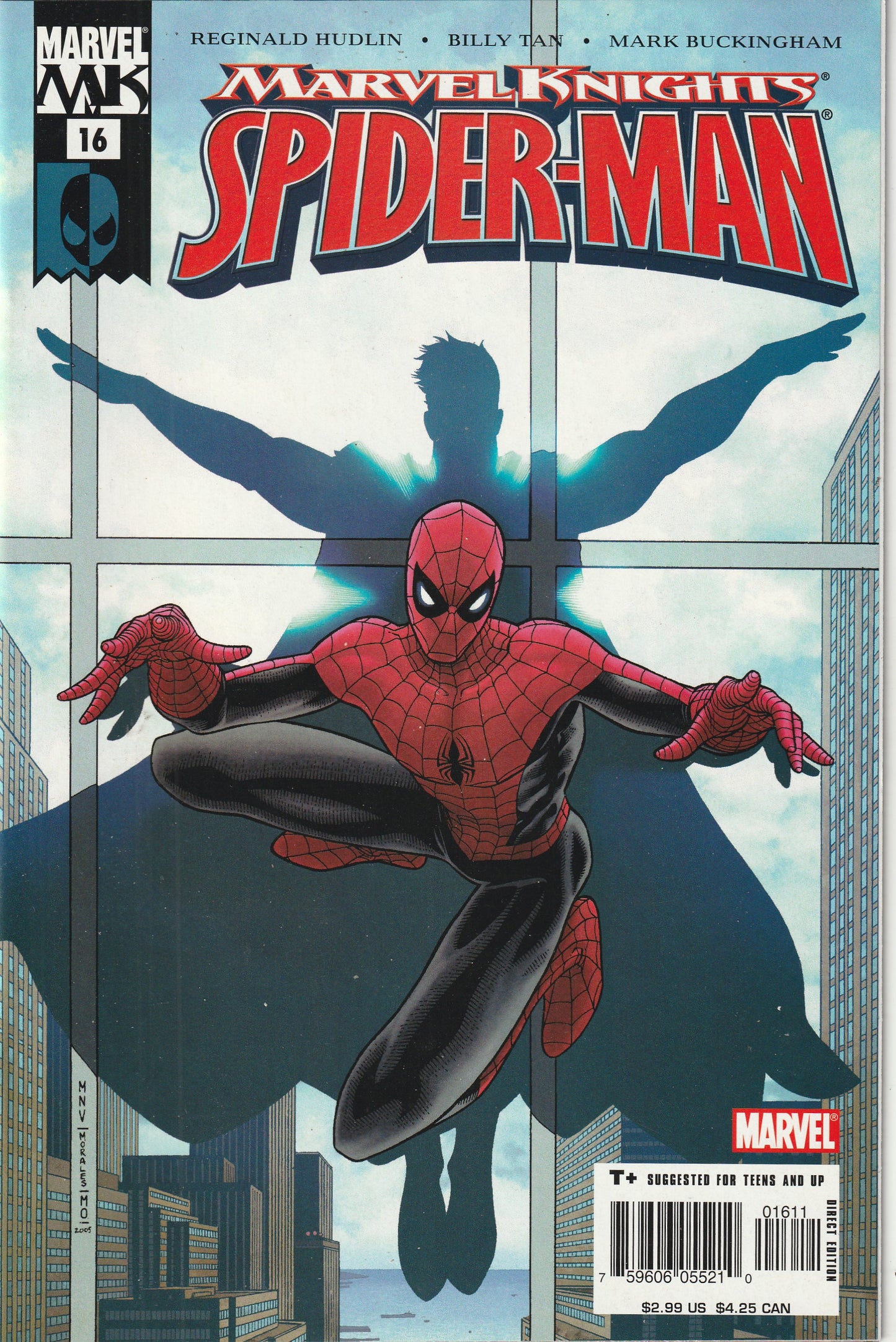 Marvel Knights Spider-Man #16 (2005) - 1st appearance of Ethan Edwards as Virtue