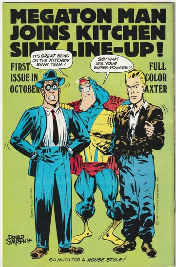 Harold Hedd in Hitler's Cocaine #1 (of 2, 1984)