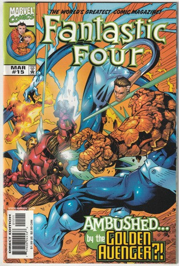 Fantastic Four #15 (1999) - 1st Appearance of Valeria Von Doom