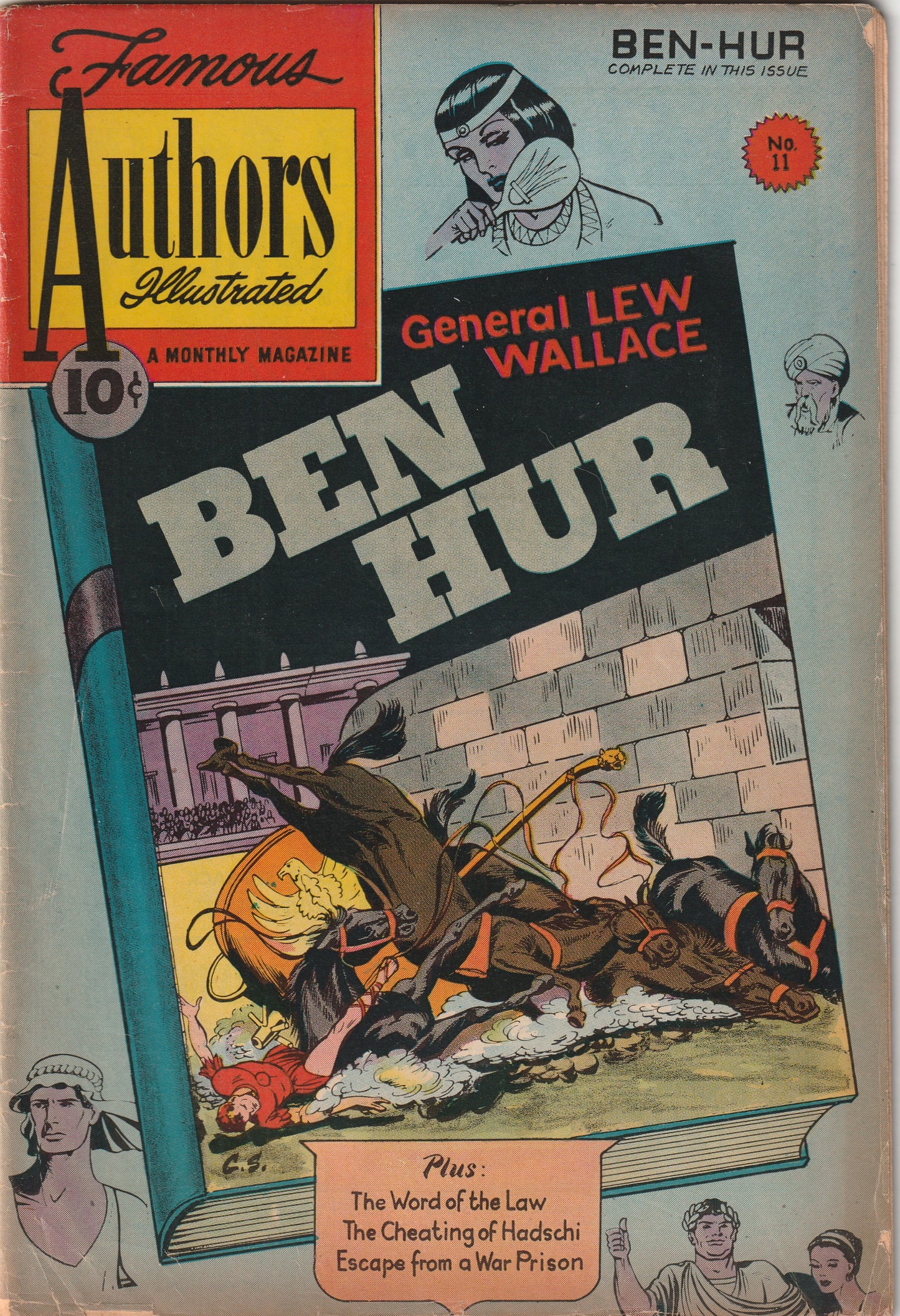 Stories by Famous Authors Illustrated #11 (1951) - Ben Hur