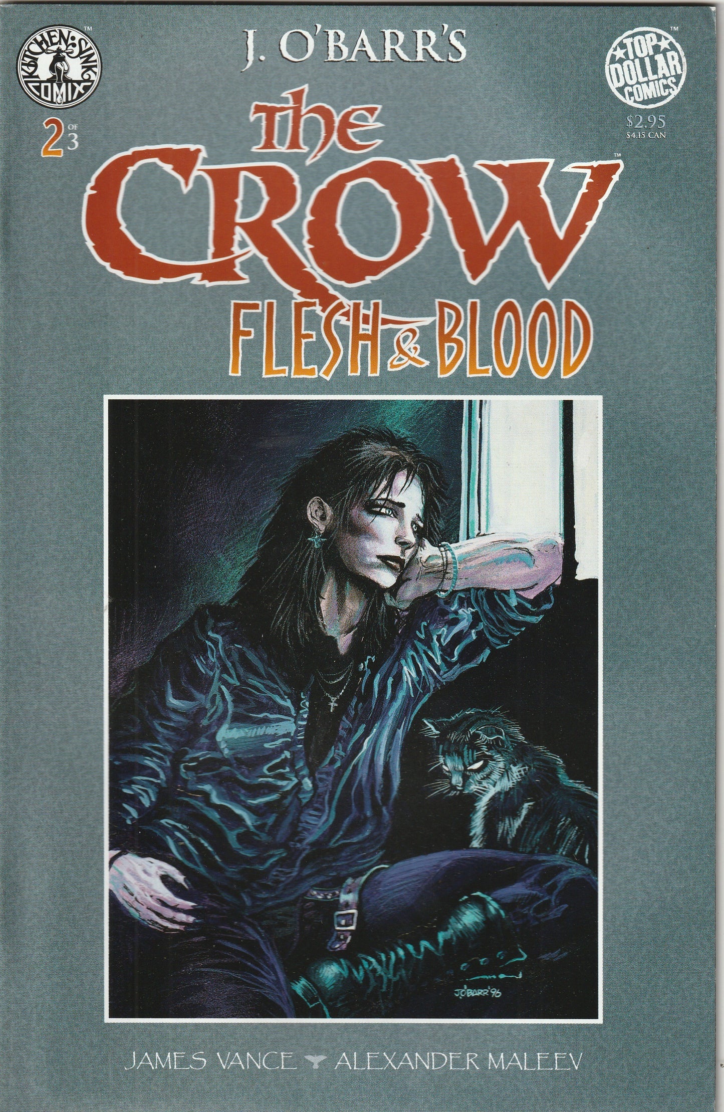 The Crow: Flesh & Blood (1996) - 3 issue mini series