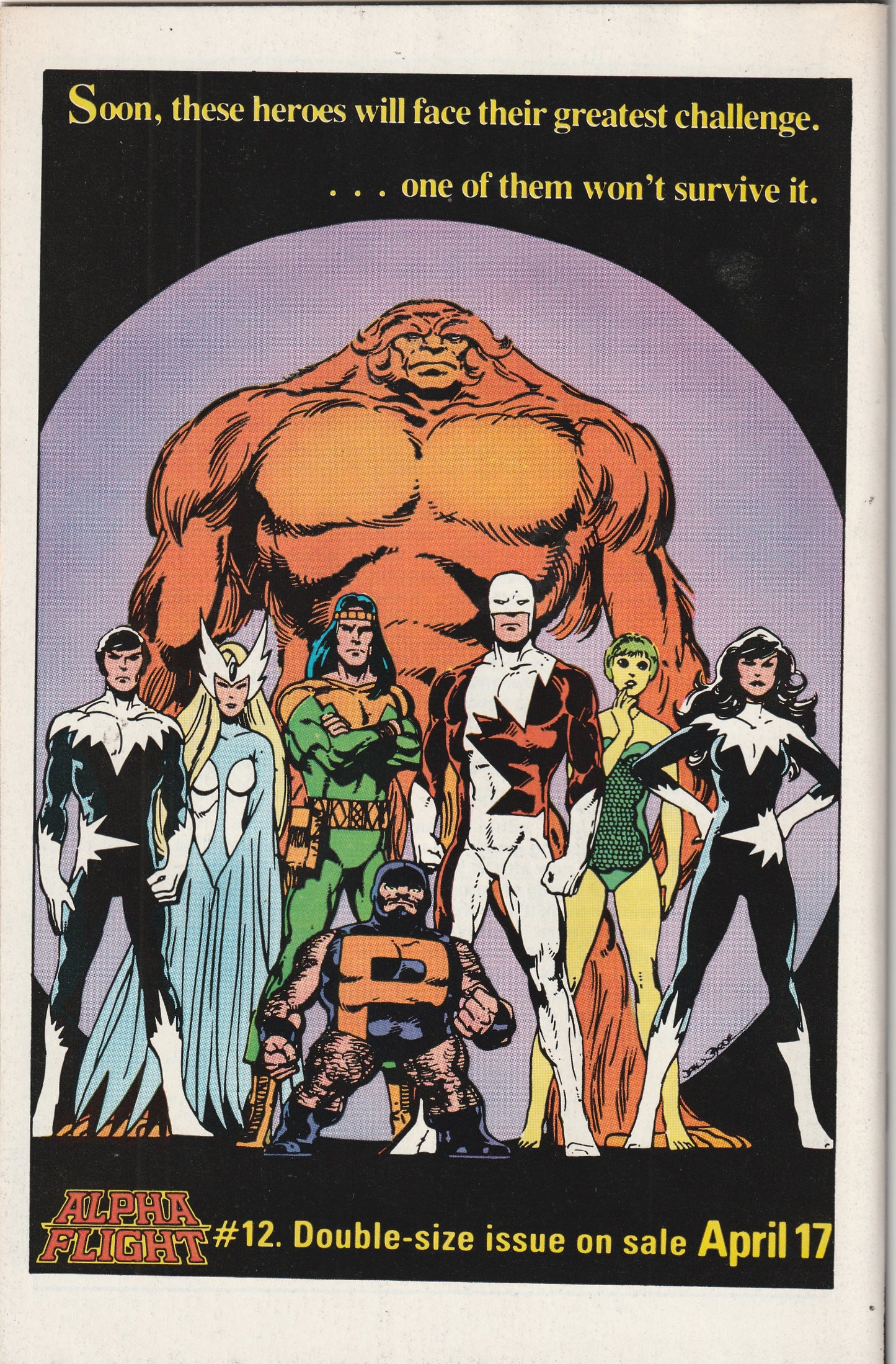 Moon Knight #38 (Vol 1, 1984) - Final issue of series, Mike Kaluta cover