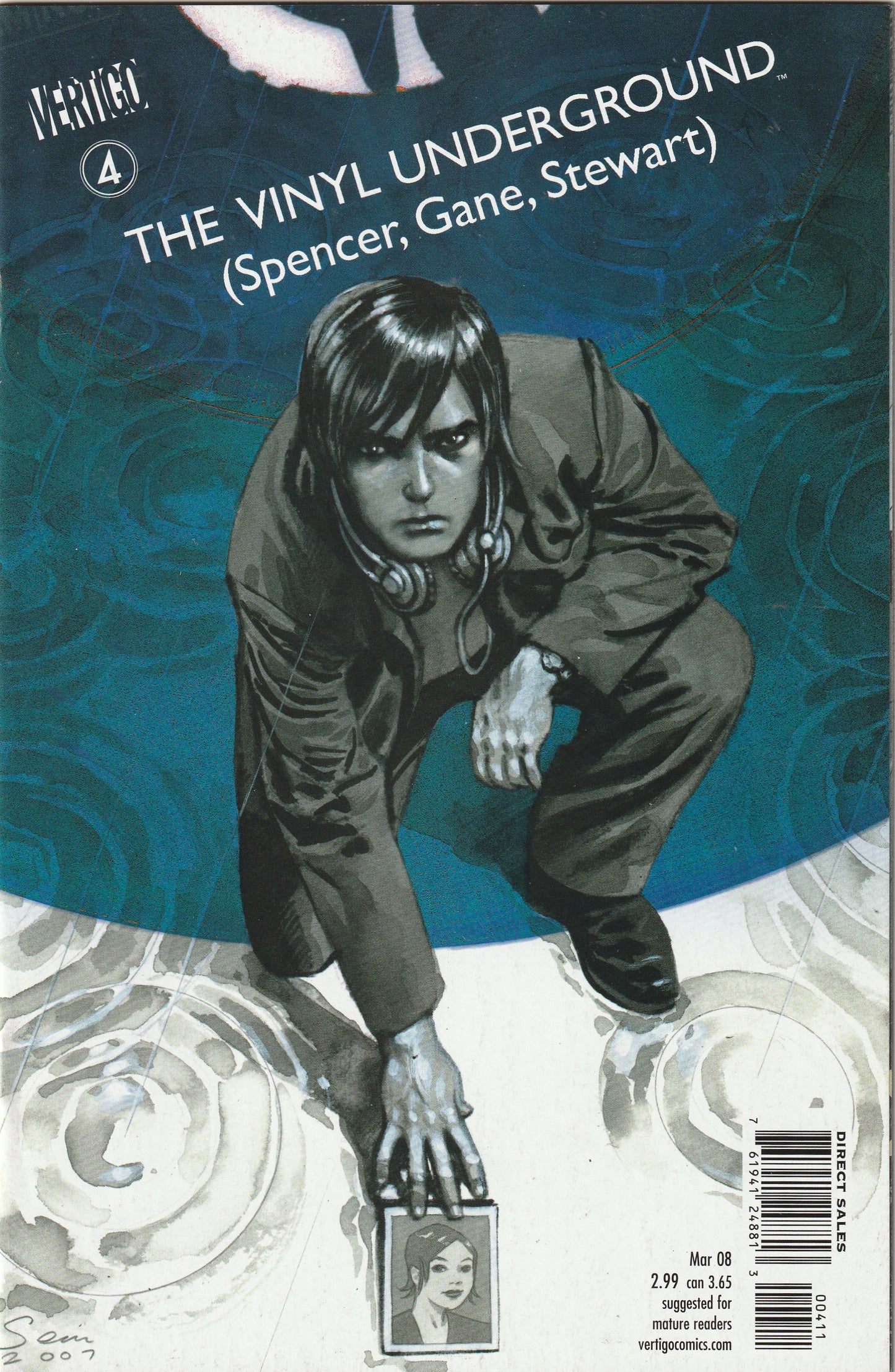 The Vinyl Underground (2007-2008) - 12 issue mini-series