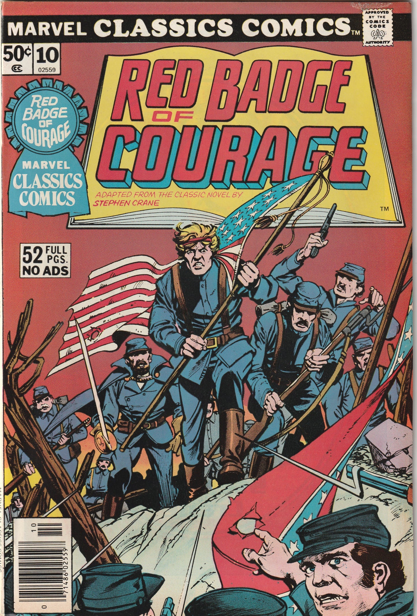 Marvel Classics Comics #10 (1976) - Red Badge of Courage
