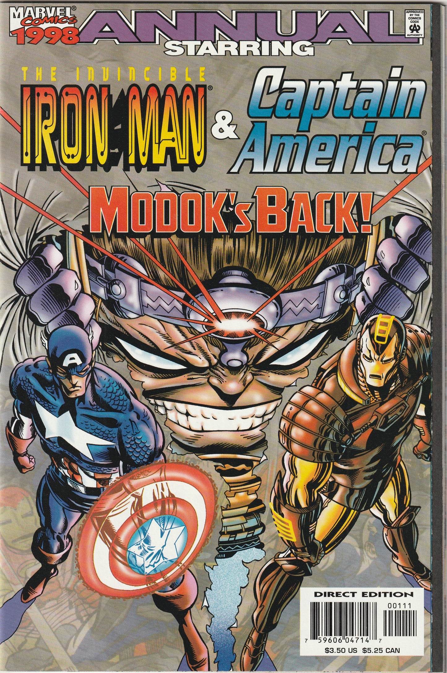 Iron Man & Captain America Annual 1998