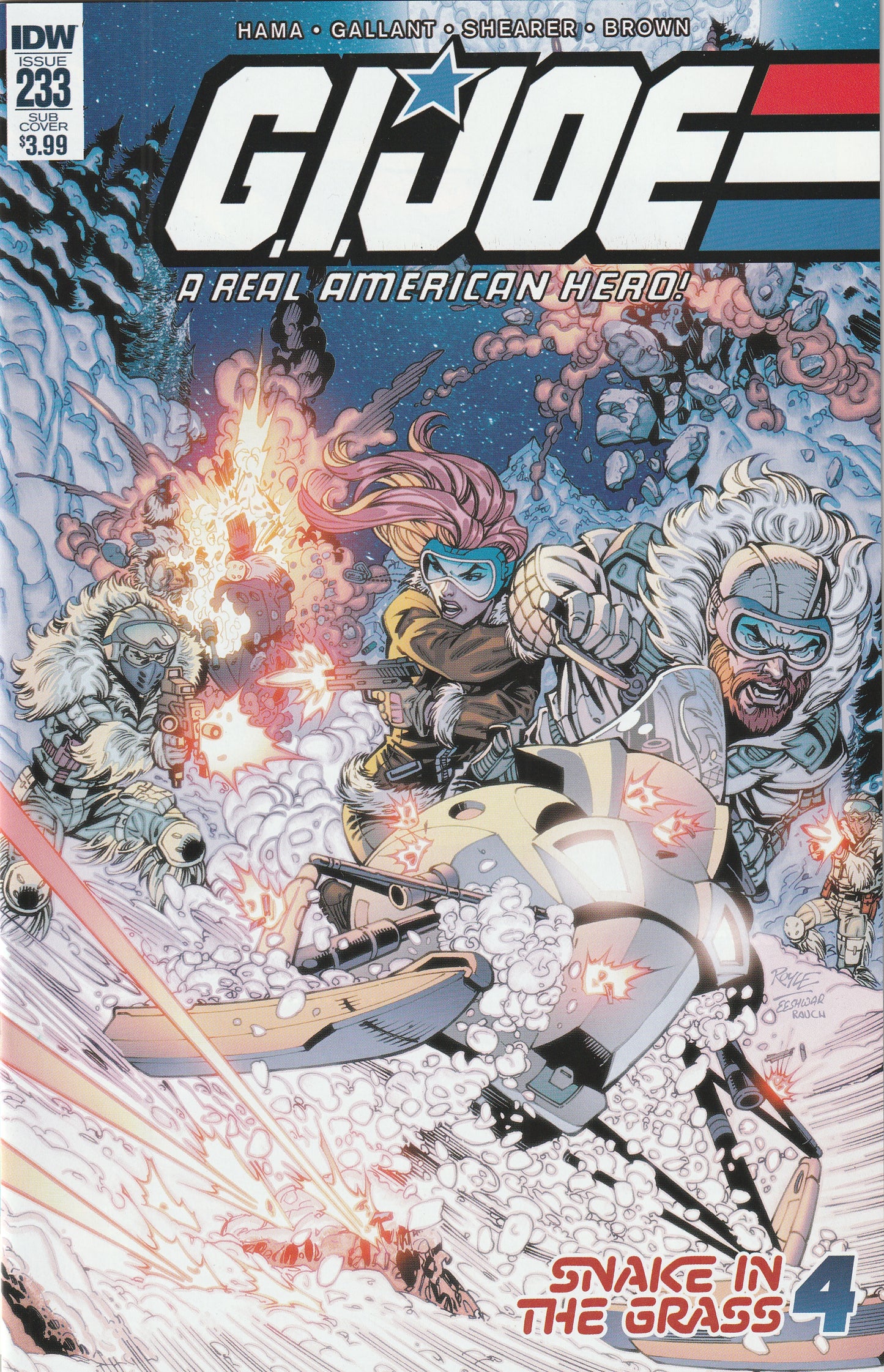 G.I. Joe: A Real American Hero #233 (2016) - John Royle Subscription Variant Cover