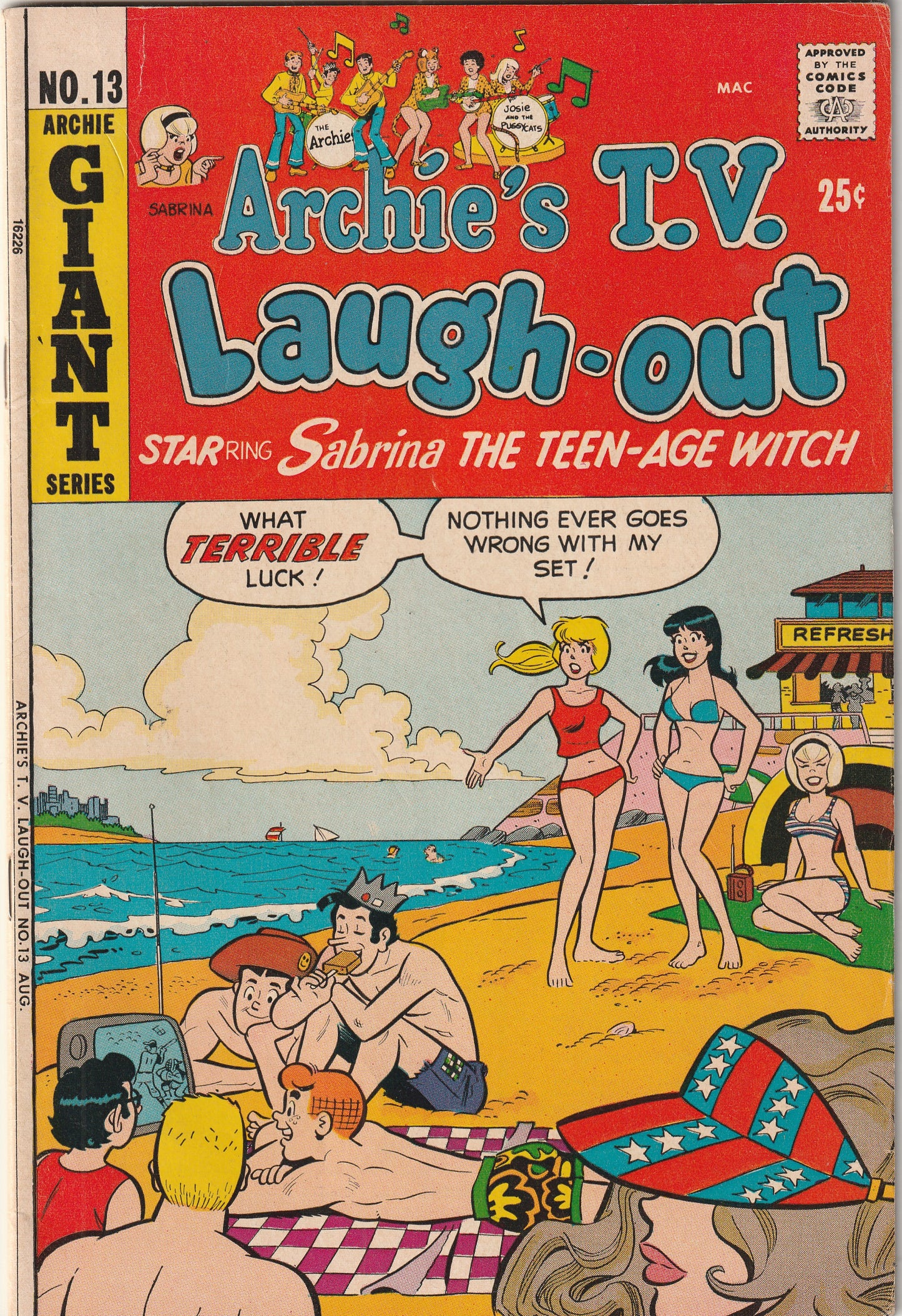 Archie's TV Laugh-Out #13 (1972) - Giant Series
