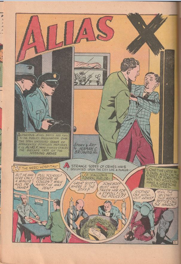 Captain Aero #13 (Vol 3 #11, 1944) - Quinlan Japanese WWII cover