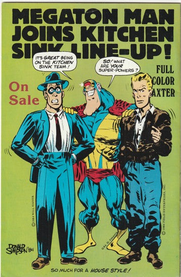 Harold Hedd in Hitler's Cocaine #2 (of 2, 1984)