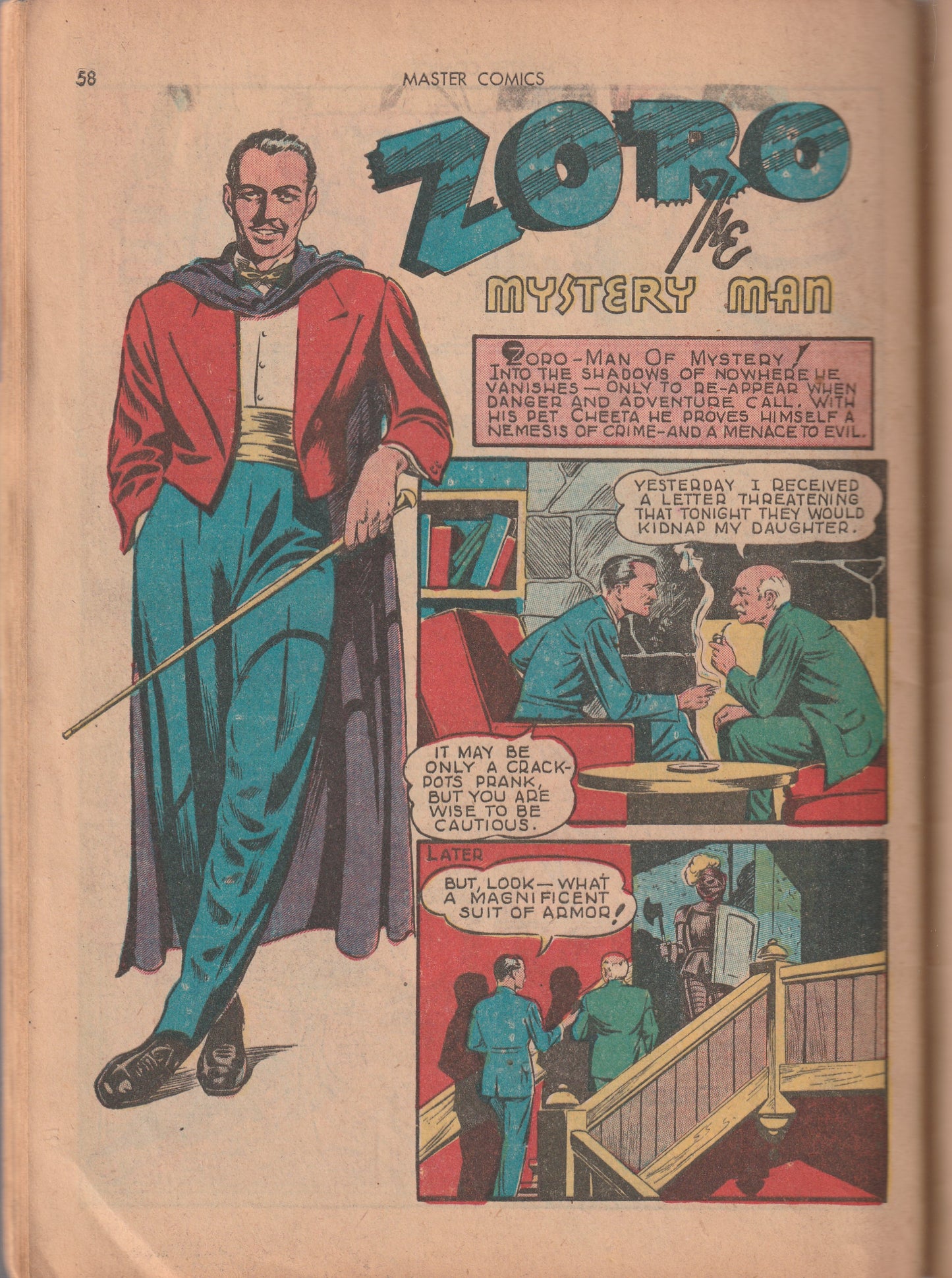Master Comics Vol 4 #19 (1941) - Mac Raboy's Bulletman