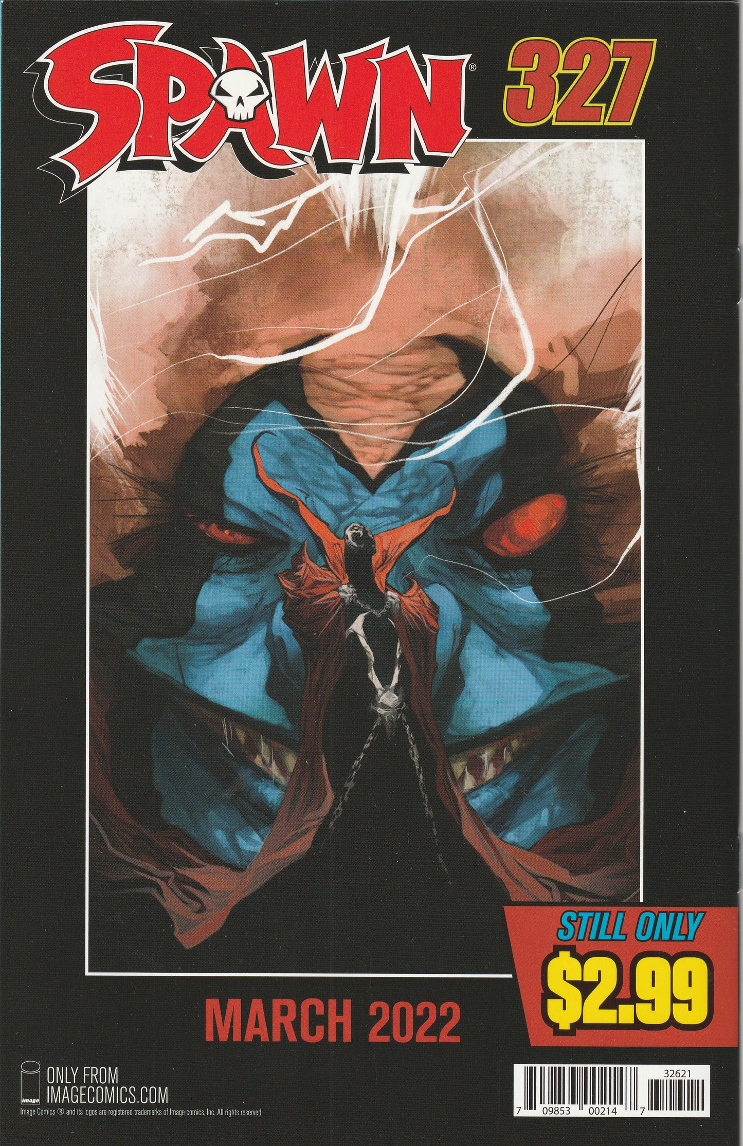 Spawn #326 (2022) - Cover B Carlo Barberi Variant Cover