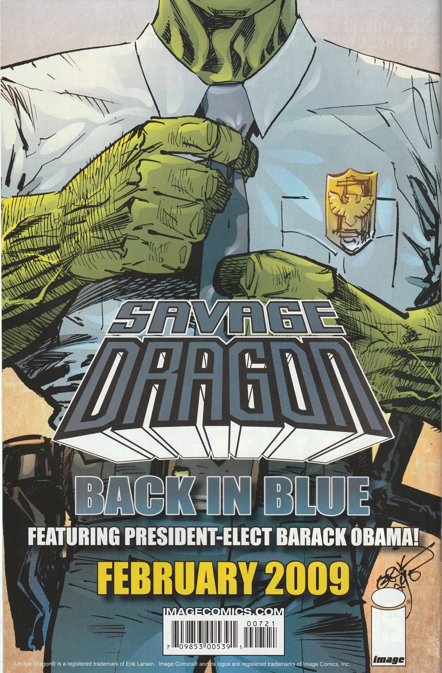 Youngblood #7 (2009) - Rob Liefeld cover