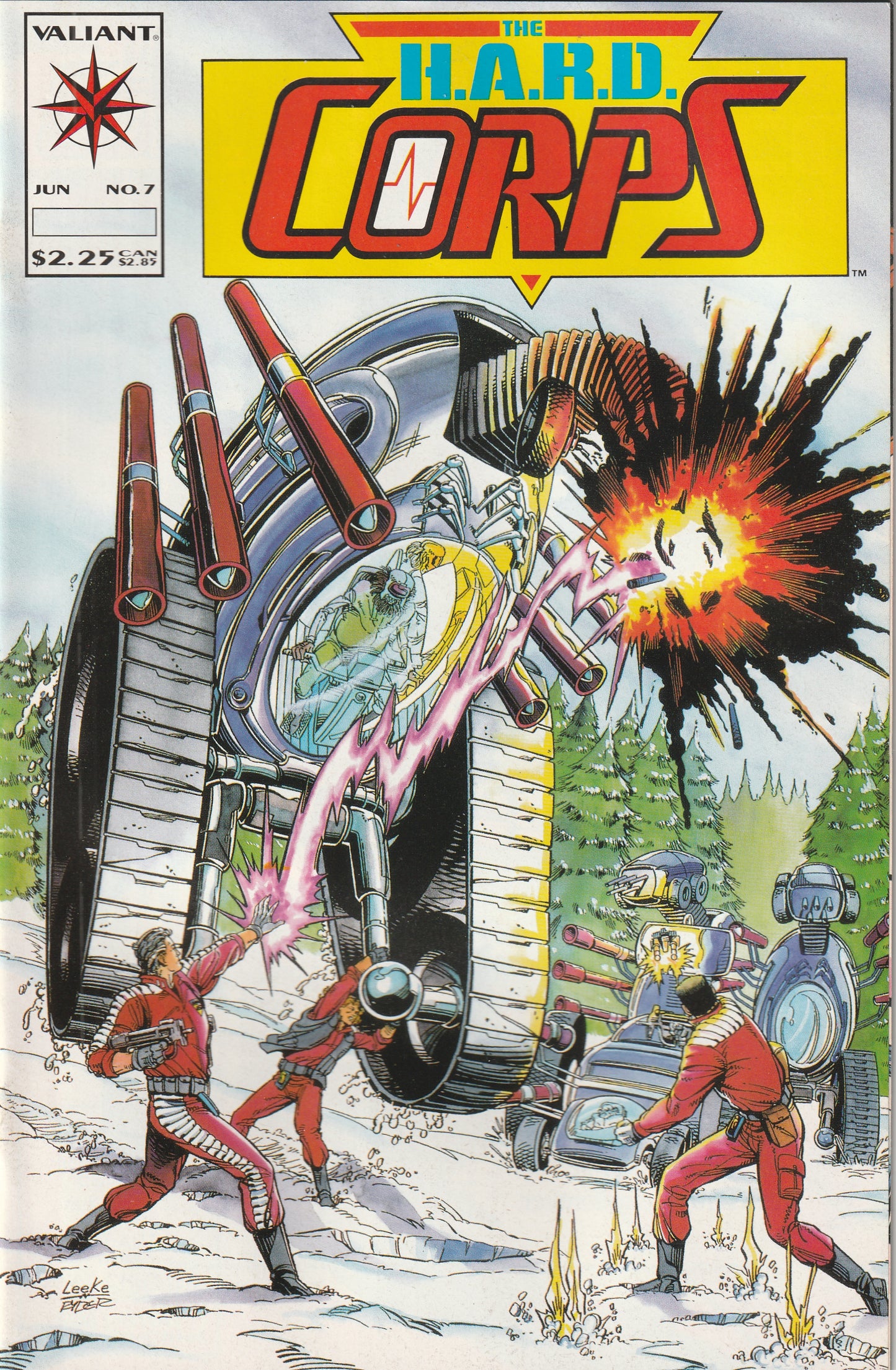 The H.A.R.D. Corps #7 (1993)