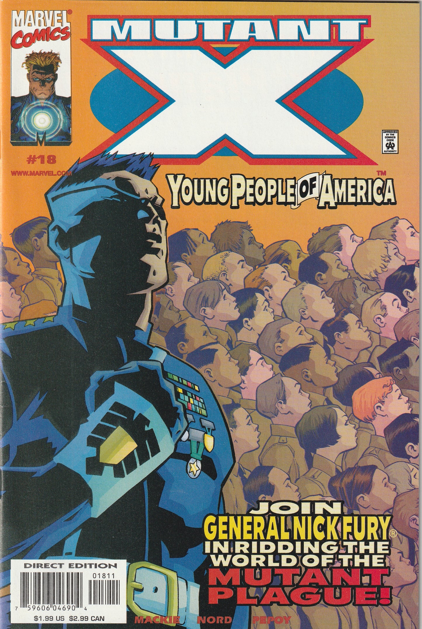 Mutant X #18 (2000)