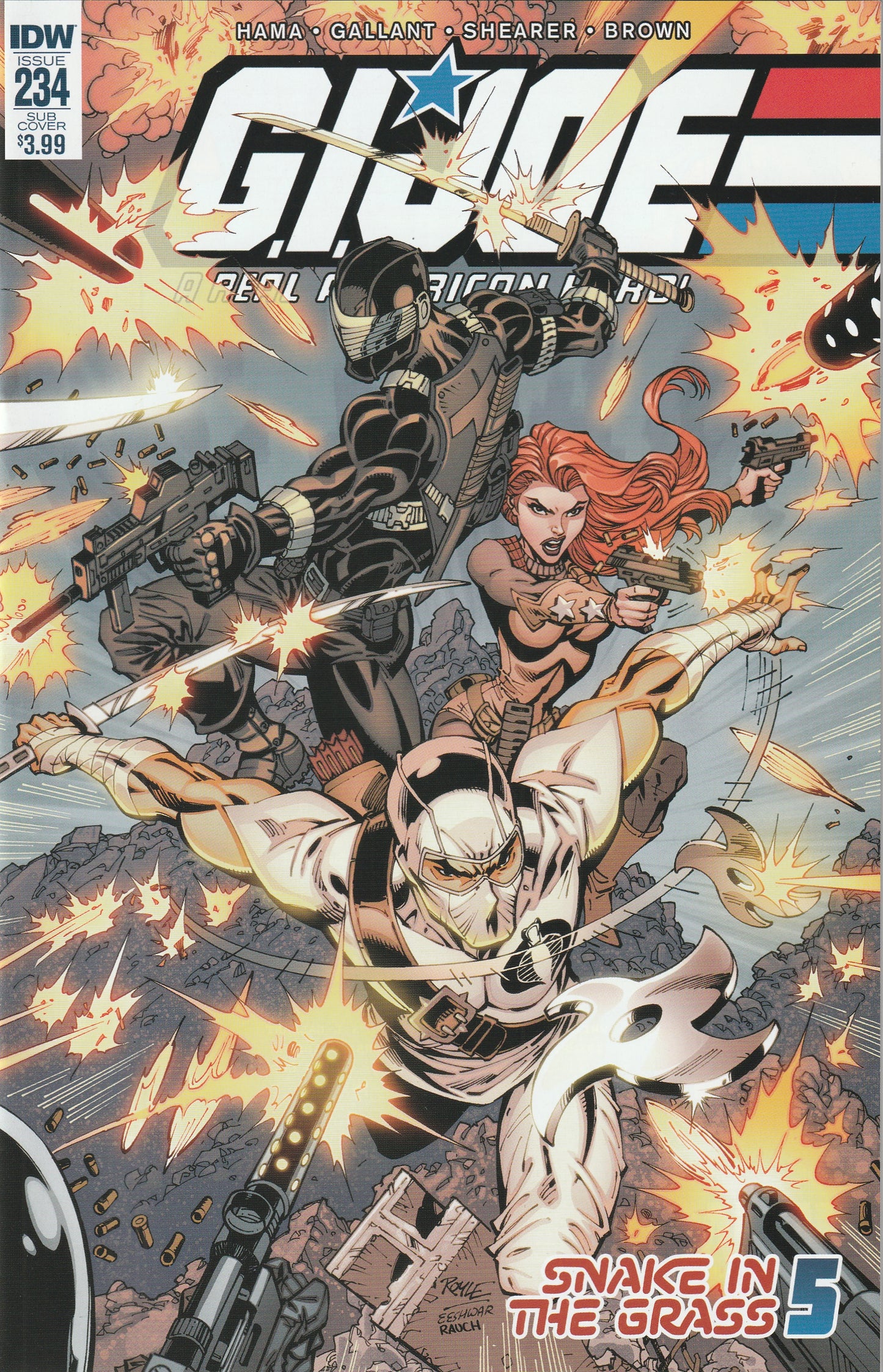 G.I. Joe: A Real American Hero #234 (2016) - John Royle Subscription Variant Cover